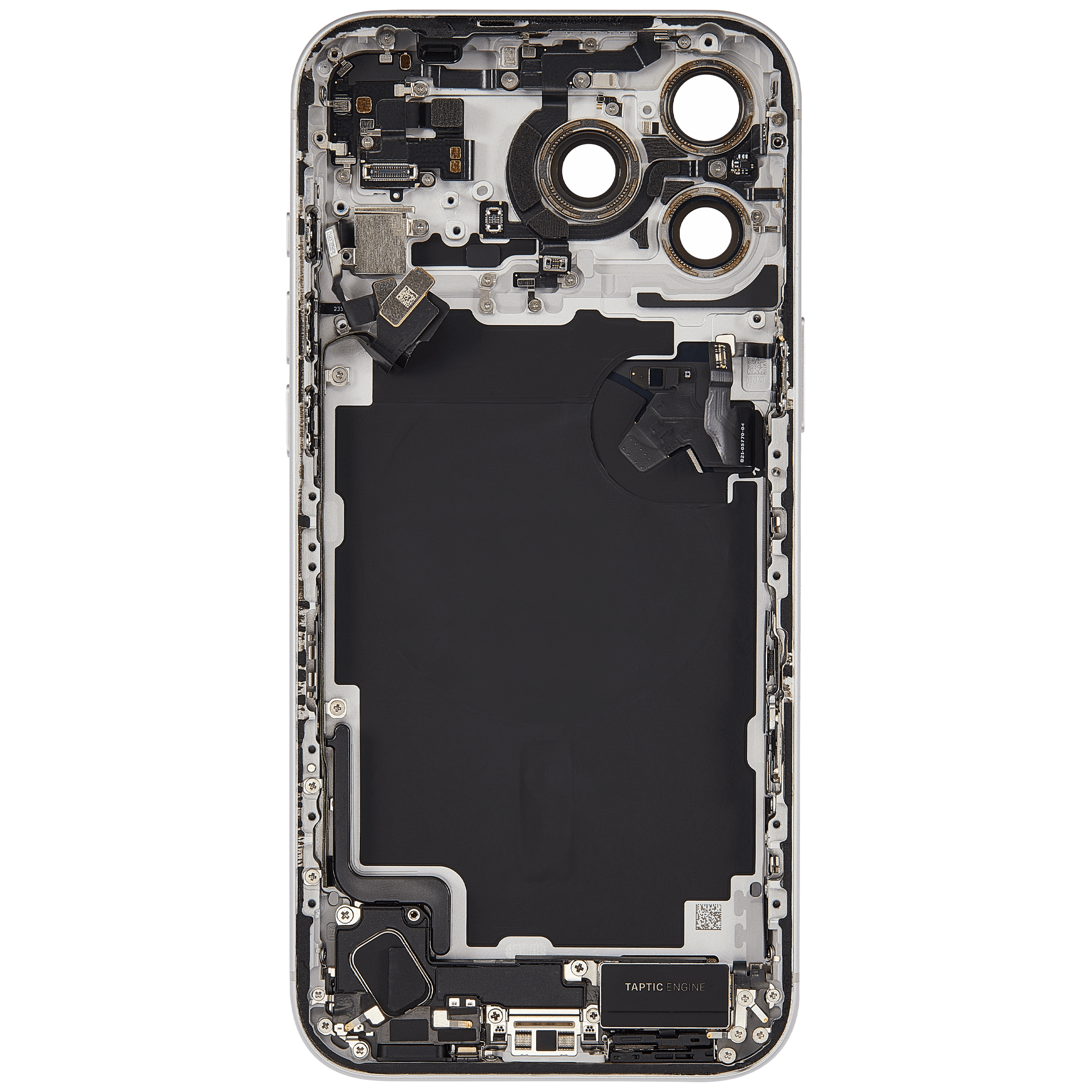 Original Apple-Ausbau B gebraucht – iPhone 17 Pro Max Backcover/Rahmen Silber