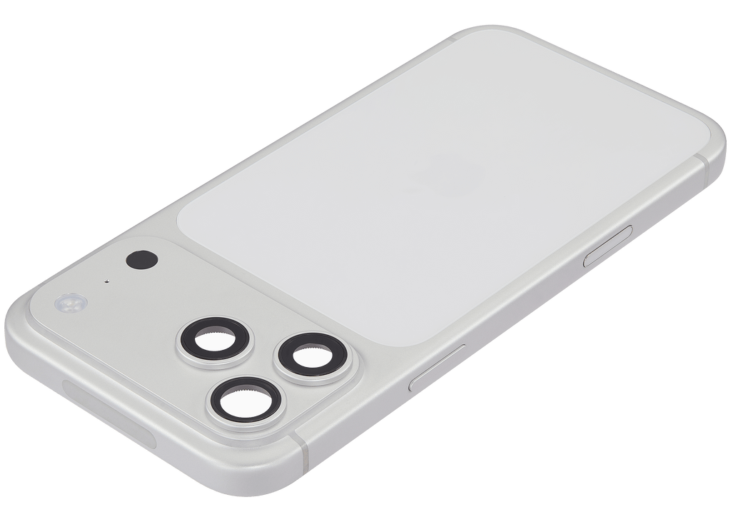 Original Apple-Ausbau B gebraucht – iPhone 17 Pro Max Backcover/Rahmen Silber