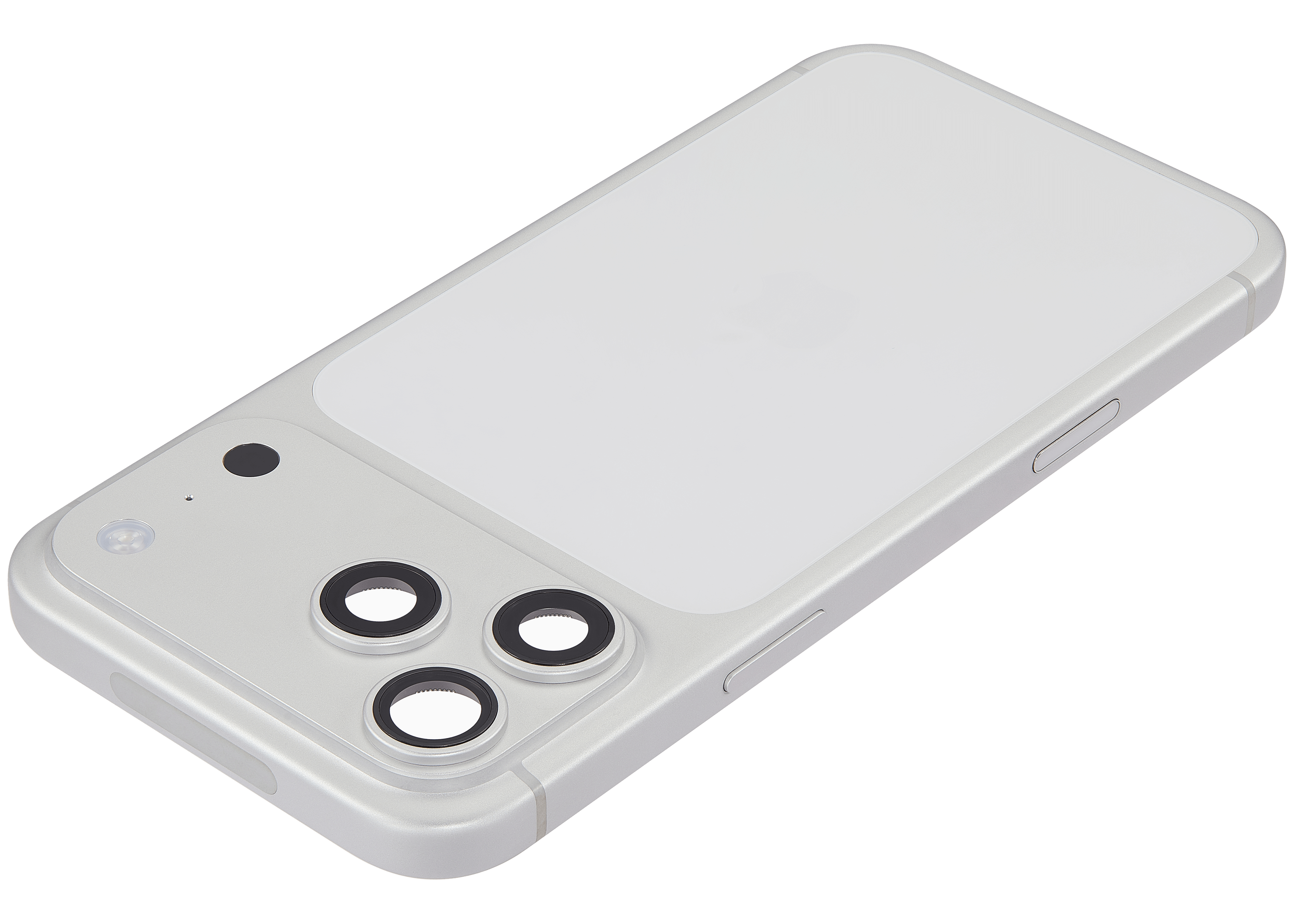 Original Apple-Ausbau B gebraucht – iPhone 17 Pro Max Backcover/Rahmen Silber