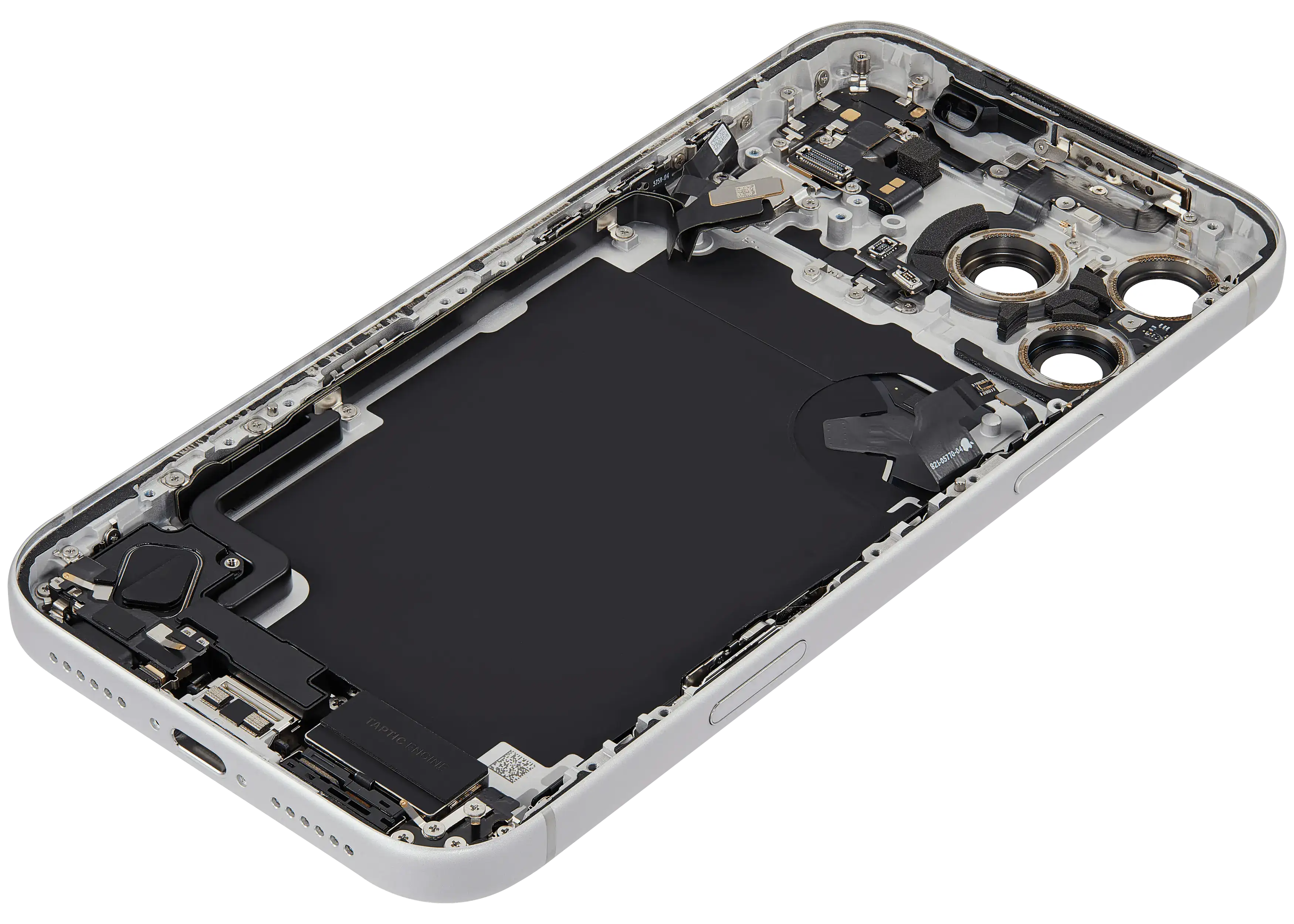 Original Apple-Ausbau B gebraucht – iPhone 17 Pro Max Backcover/Rahmen Silber