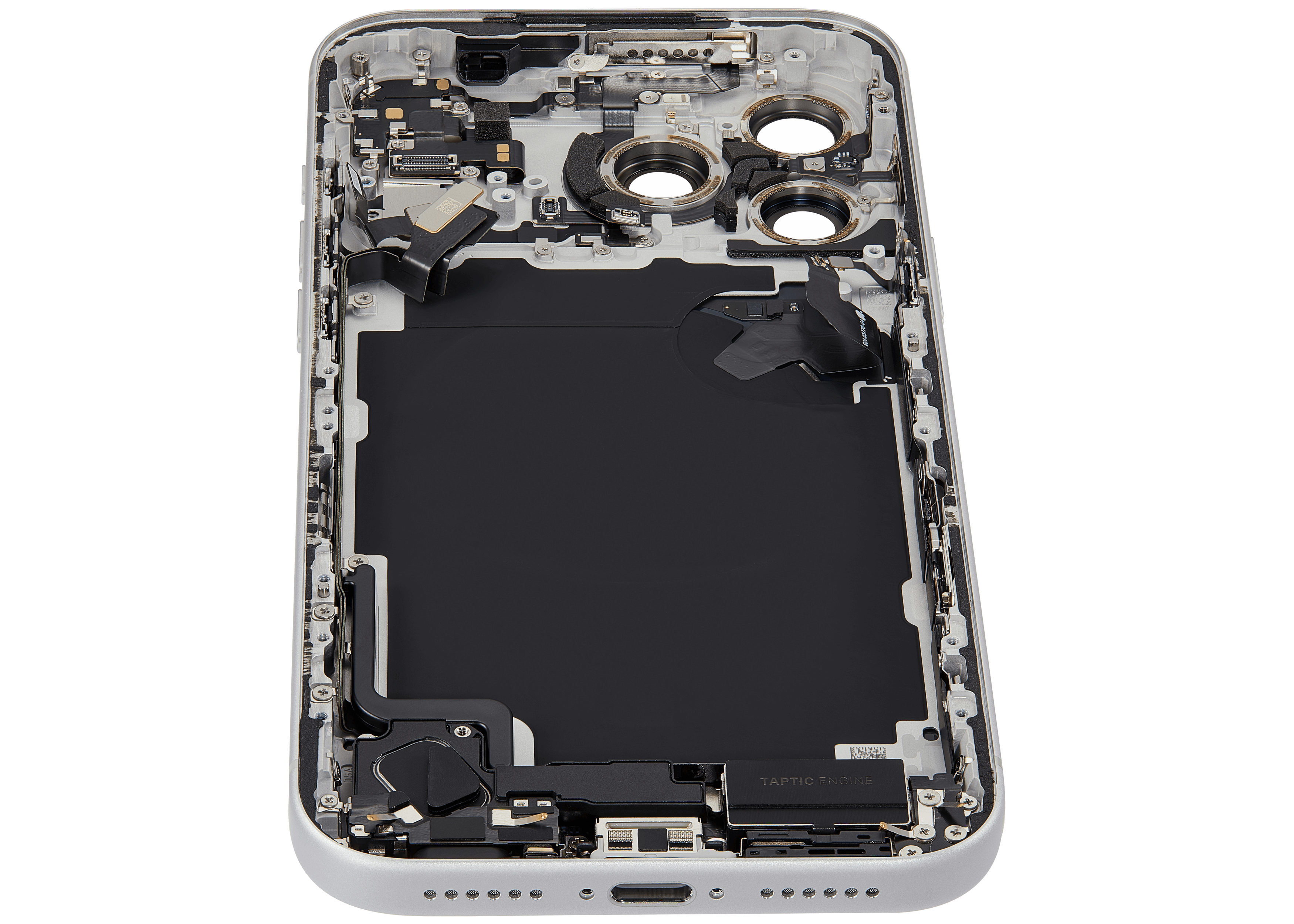 Original Apple-Ausbau B gebraucht – iPhone 17 Pro Max Backcover/Rahmen Silber