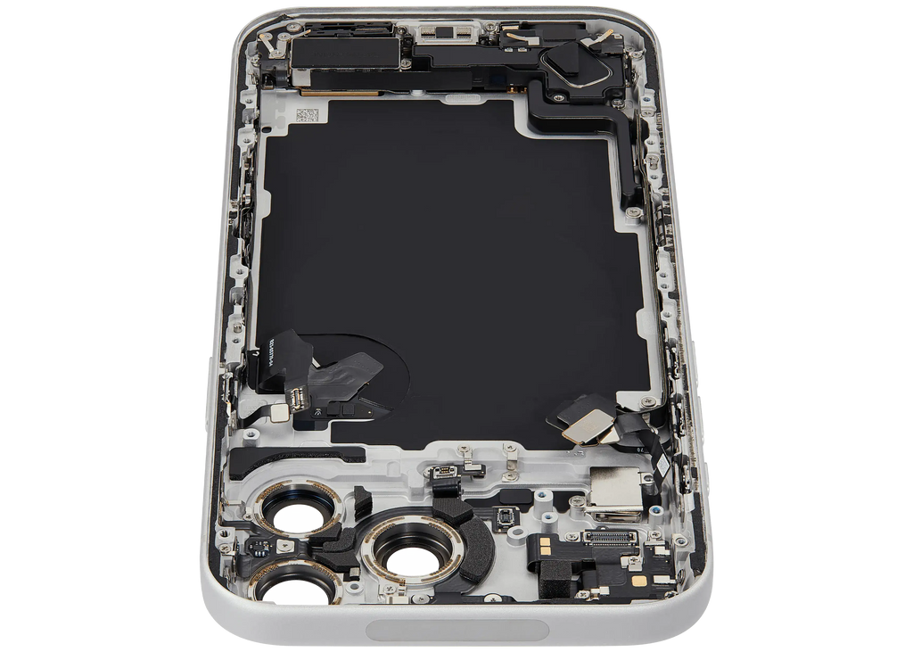 Original Apple-Ausbau B gebraucht – iPhone 17 Pro Max Backcover/Rahmen Silber