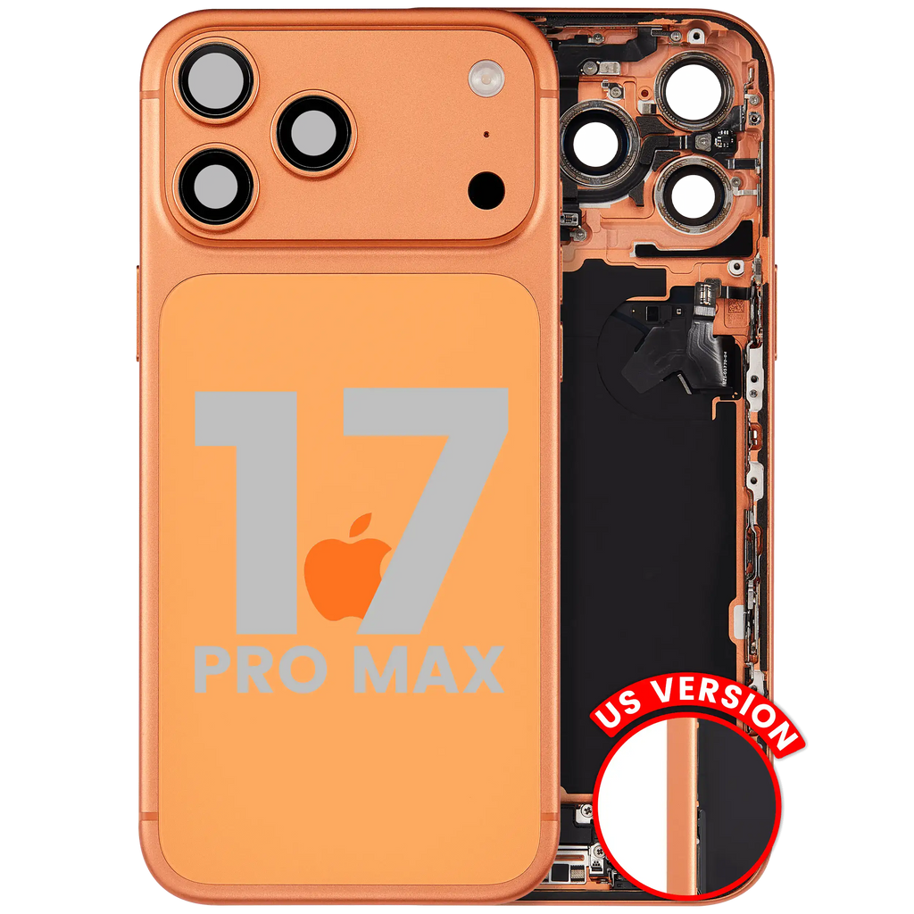 Original Apple-Ausbau B gebraucht – iPhone 17 Pro Backcover/Rahmen Cosmic Orange