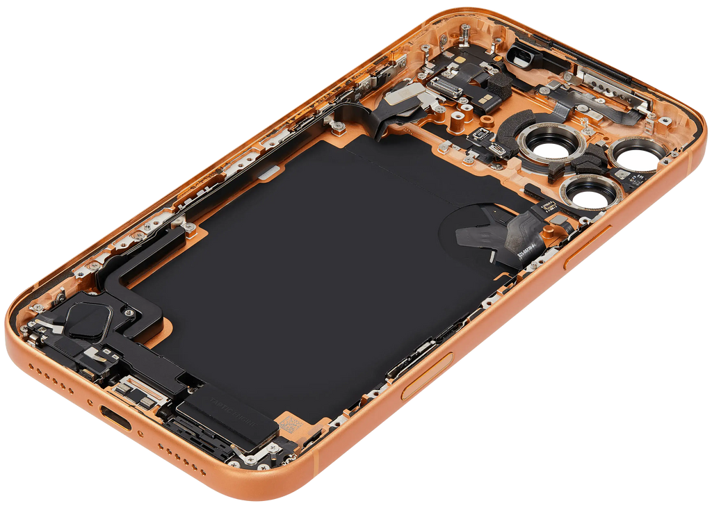 Original Apple-Ausbau B gebraucht – iPhone 17 Pro Backcover/Rahmen Cosmic Orange