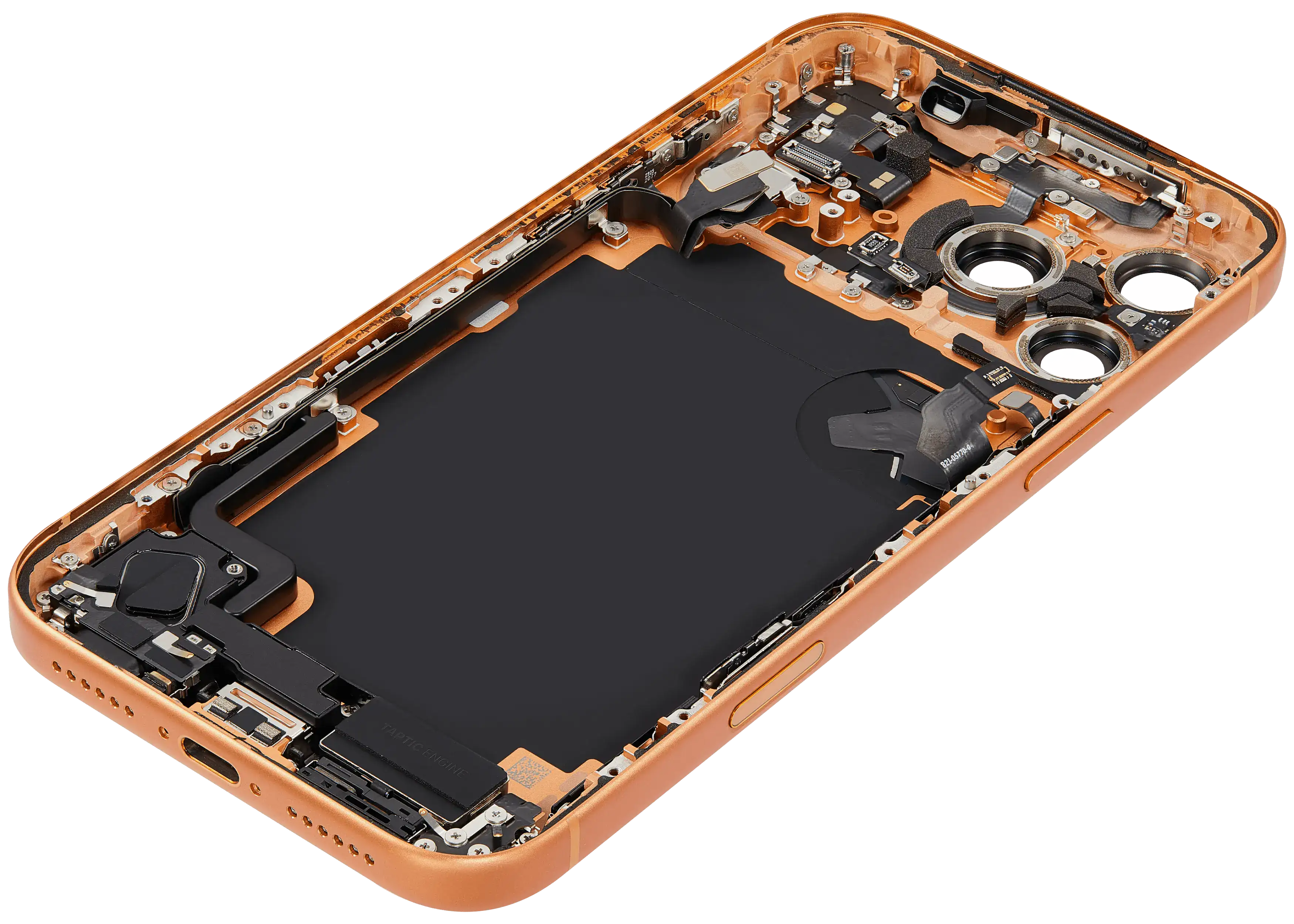 Original Apple-Ausbau B gebraucht – iPhone 17 Pro Backcover/Rahmen Cosmic Orange