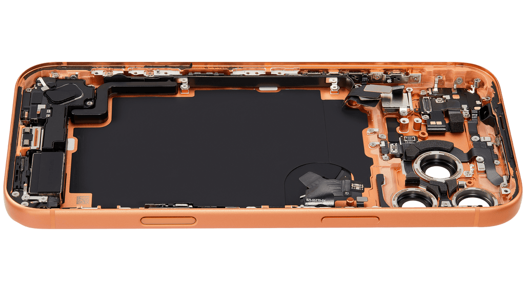 Original Apple-Ausbau B gebraucht – iPhone 17 Pro Backcover/Rahmen Cosmic Orange