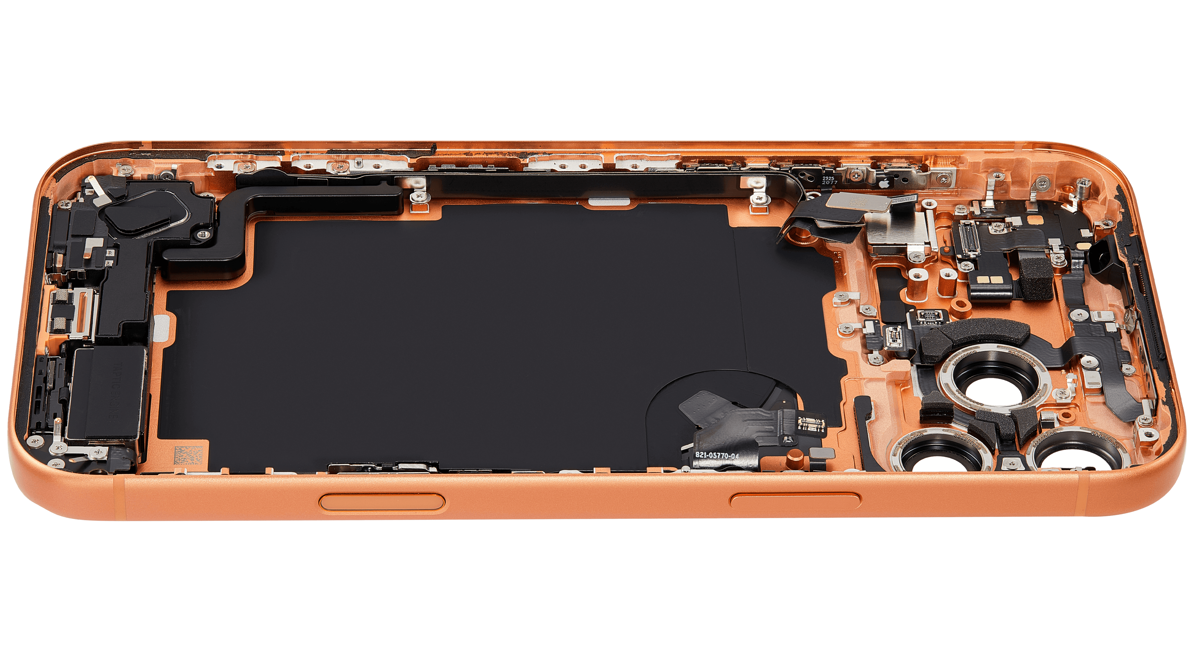 Original Apple-Ausbau B gebraucht – iPhone 17 Pro Backcover/Rahmen Cosmic Orange