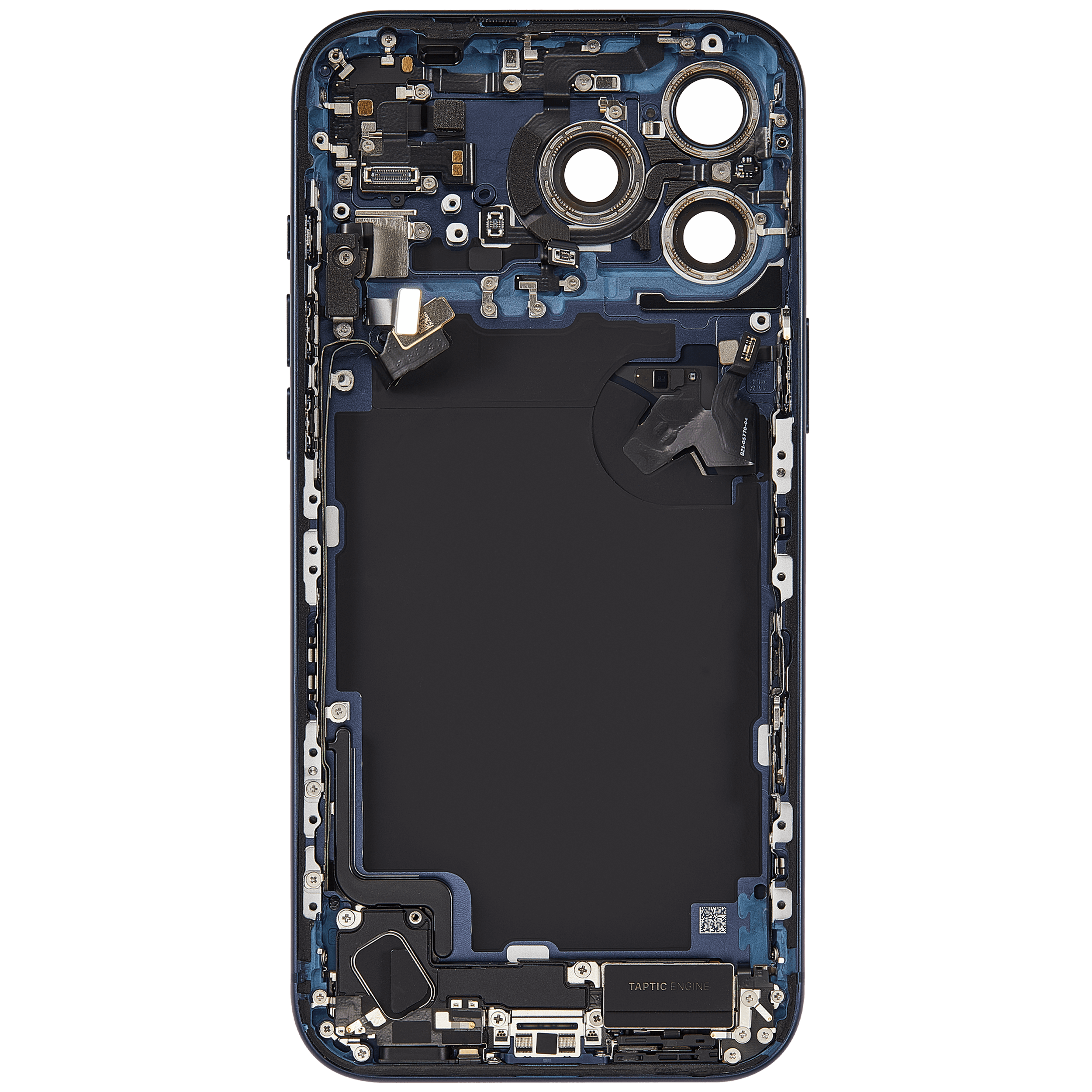 Original Apple-Ausbau B gebraucht – iPhone 17 Pro Max Backcover/Rahmen Deep Blau
