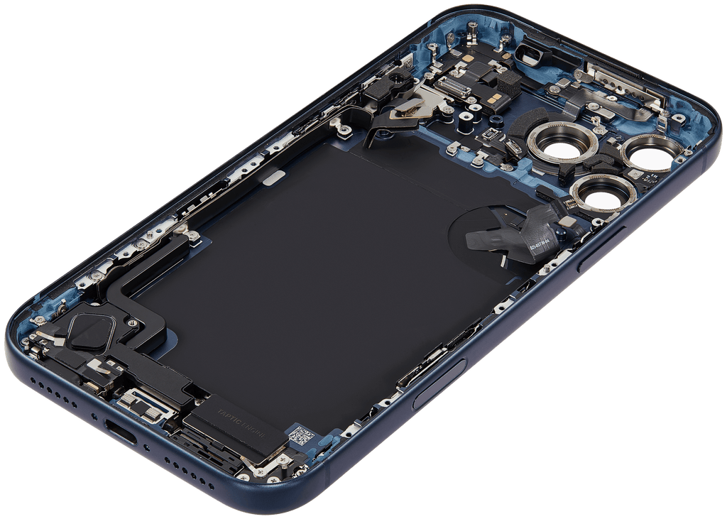 Original Apple-Ausbau B gebraucht – iPhone 17 Pro Max Backcover/Rahmen Deep Blau