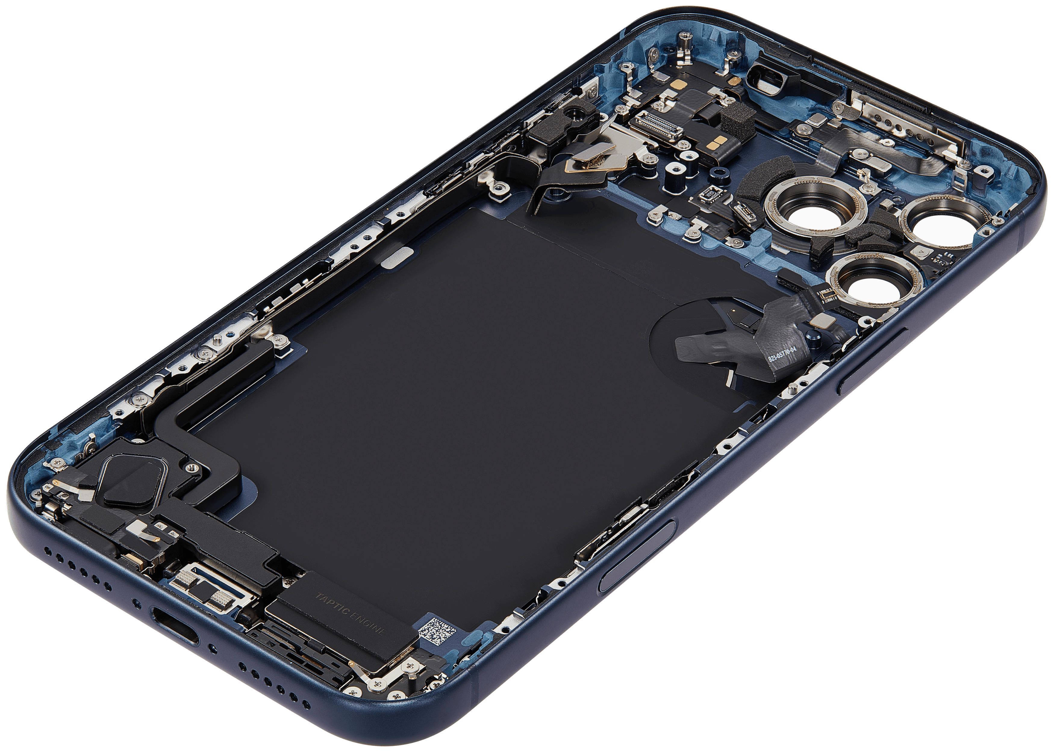 Original Apple-Ausbau B gebraucht – iPhone 17 Pro Max Backcover/Rahmen Deep Blau