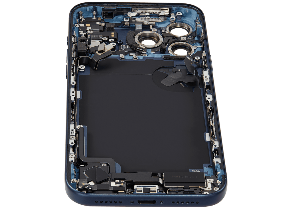 Original Apple-Ausbau B gebraucht – iPhone 17 Pro Max Backcover/Rahmen Deep Blau