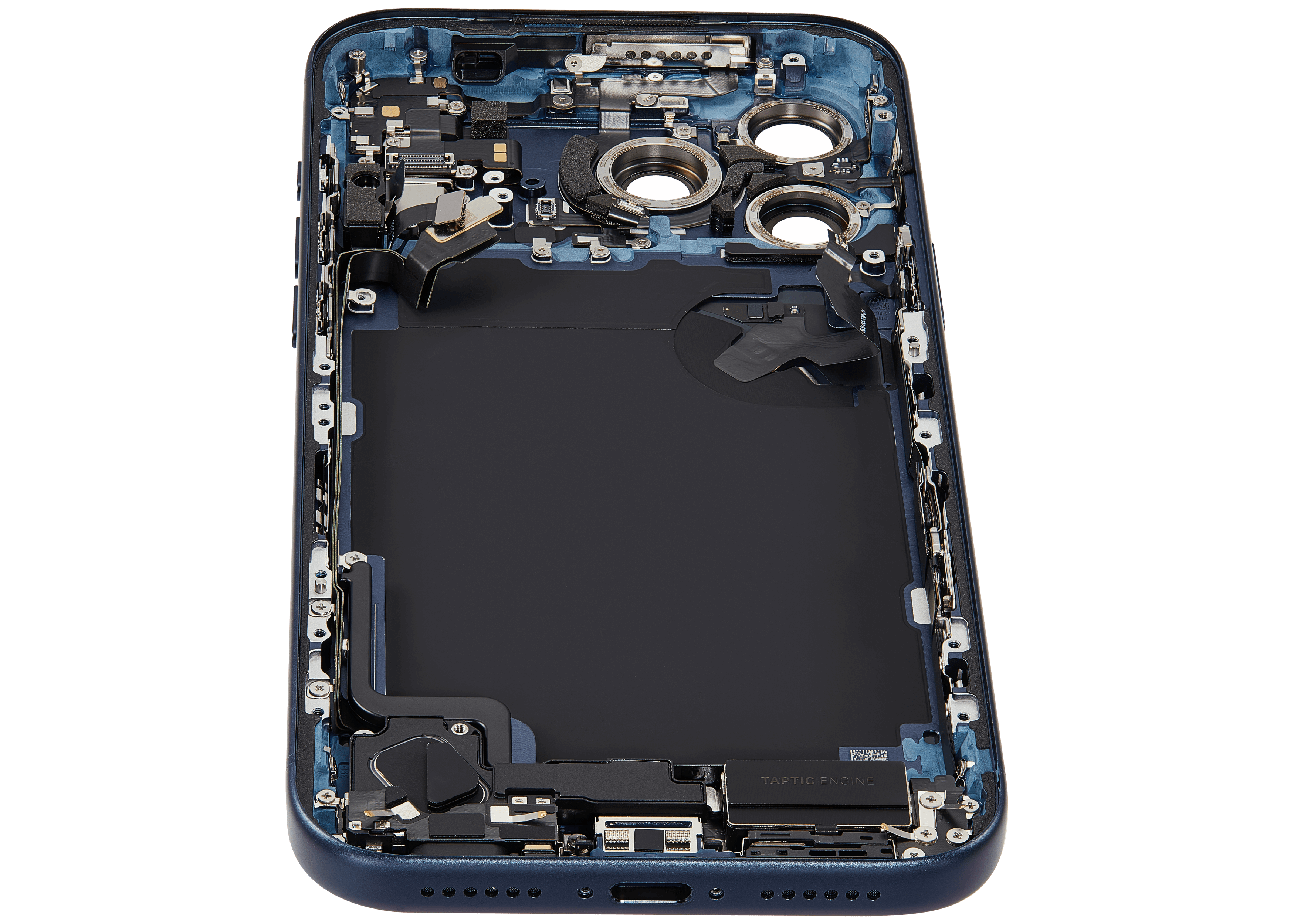 Original Apple-Ausbau B gebraucht – iPhone 17 Pro Max Backcover/Rahmen Deep Blau