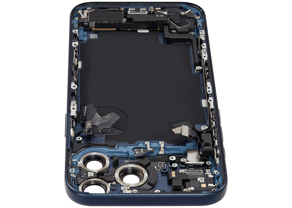 Original Apple-Ausbau B gebraucht – iPhone 17 Pro Max Backcover/Rahmen Deep Blau