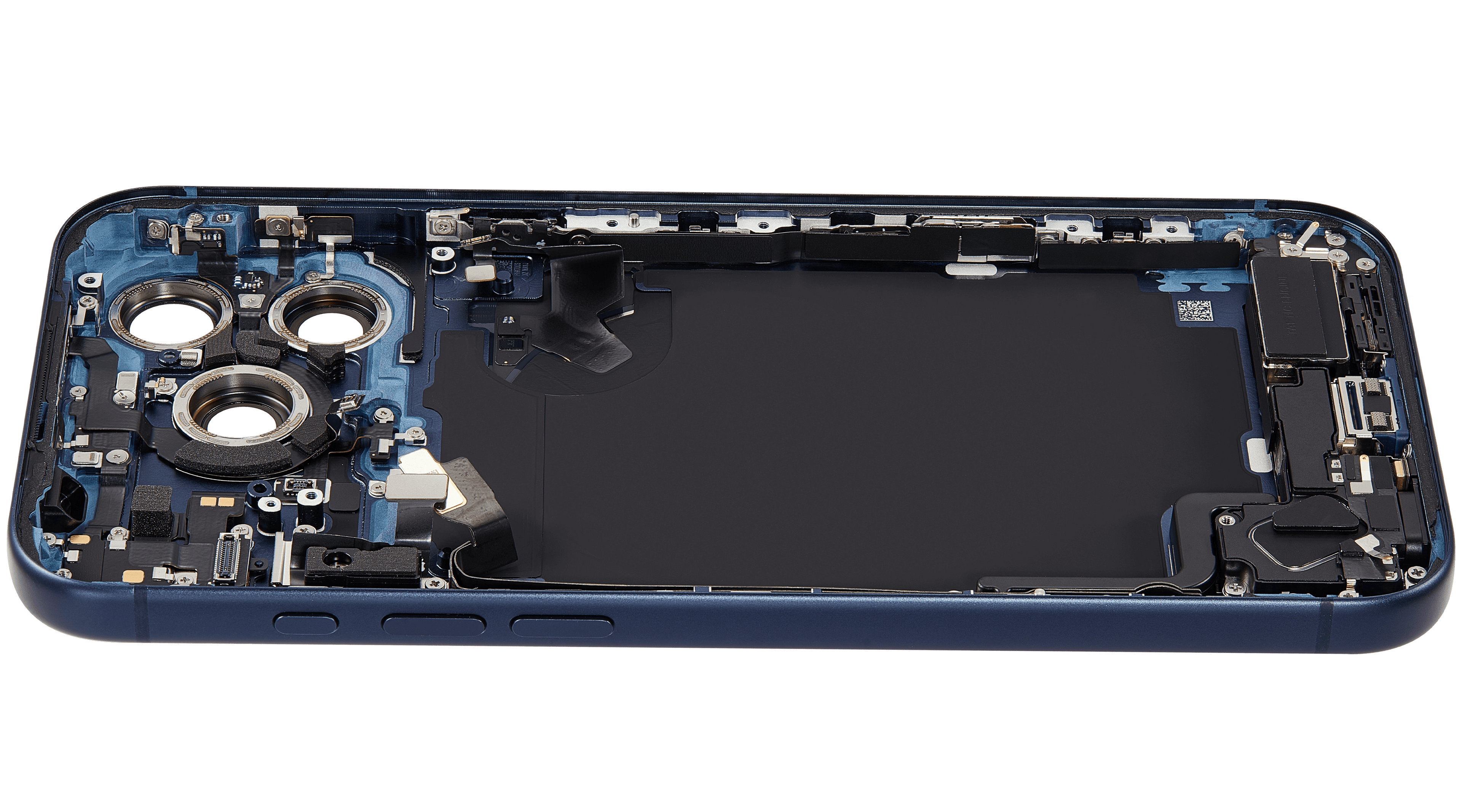 Original Apple-Ausbau B gebraucht – iPhone 17 Pro Max Backcover/Rahmen Deep Blau
