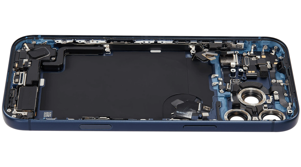 Original Apple-Ausbau B gebraucht – iPhone 17 Pro Max Backcover/Rahmen Deep Blau