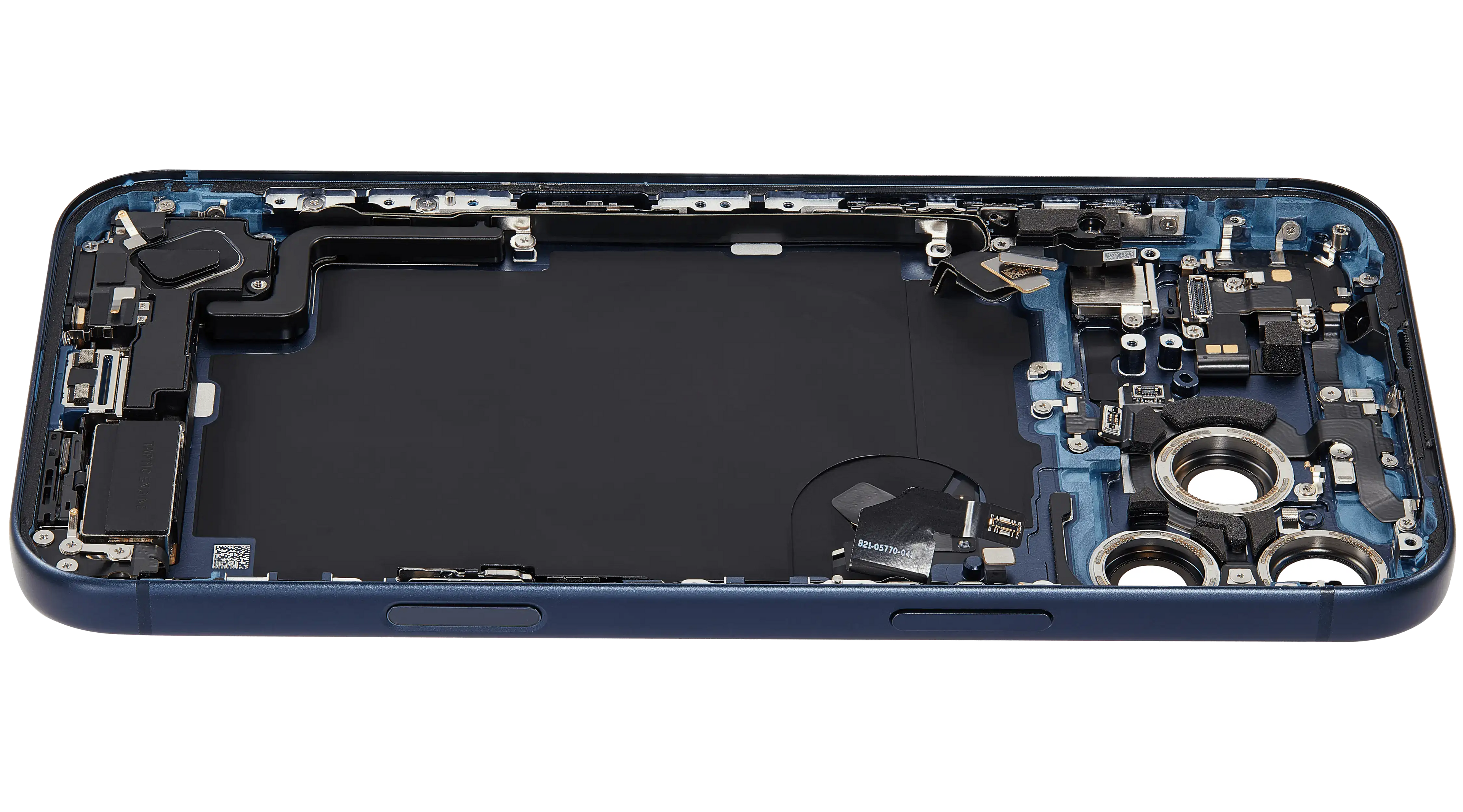 Original Apple-Ausbau B gebraucht – iPhone 17 Pro Max Backcover/Rahmen Deep Blau