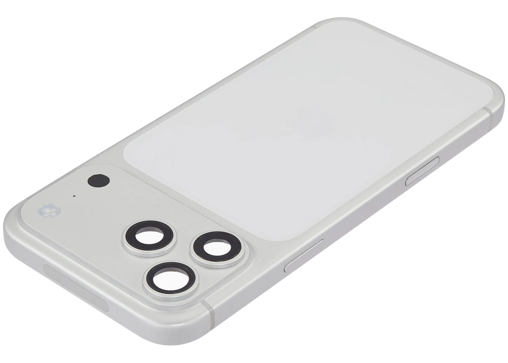 Original Apple-Ausbau C gebraucht – iPhone 17 Pro Max Backcover/Rahmen Silber