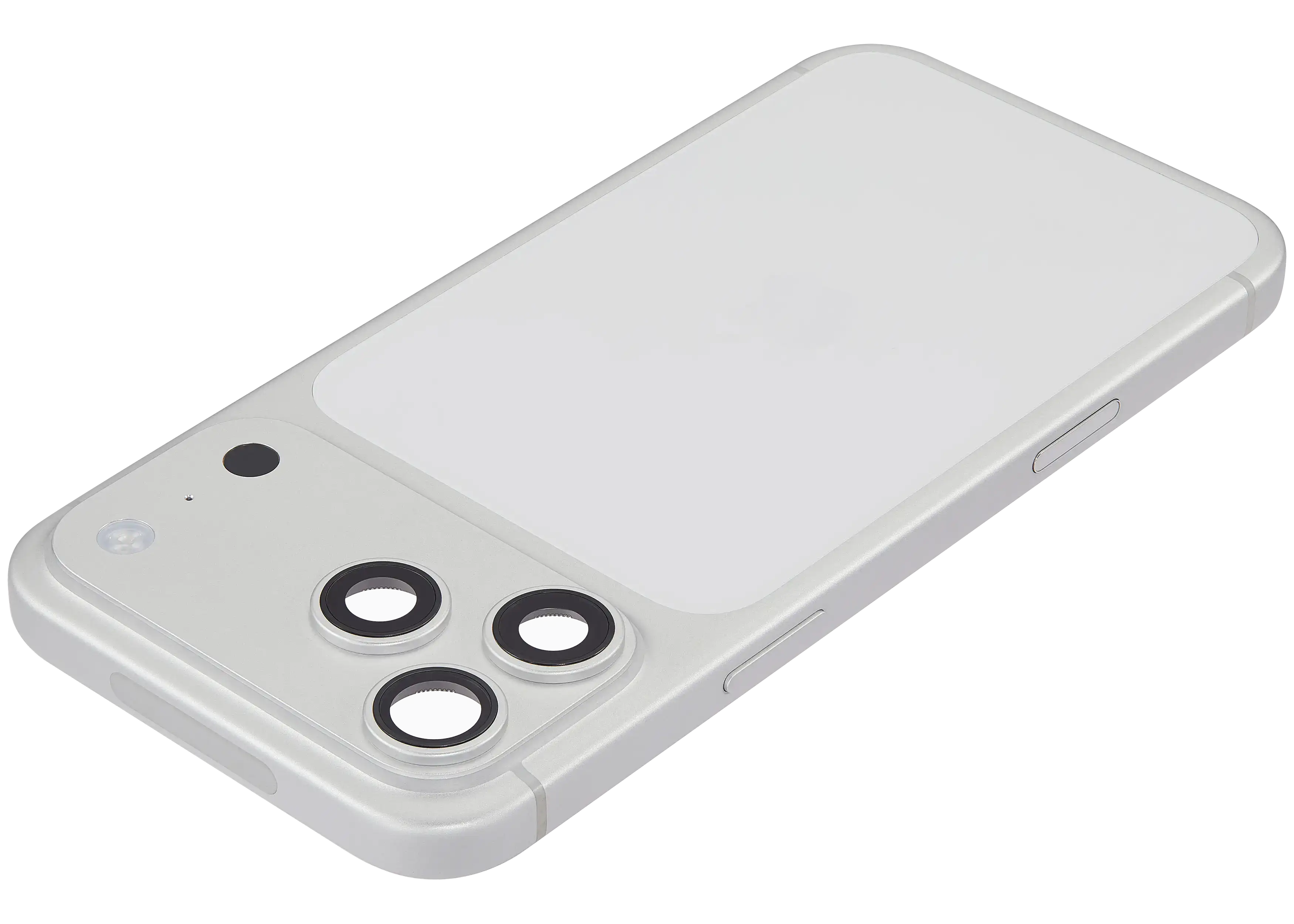 Original Apple-Ausbau C gebraucht – iPhone 17 Pro Max Backcover/Rahmen Silber
