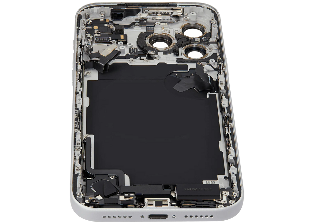 Original Apple-Ausbau C gebraucht – iPhone 17 Pro Max Backcover/Rahmen Silber