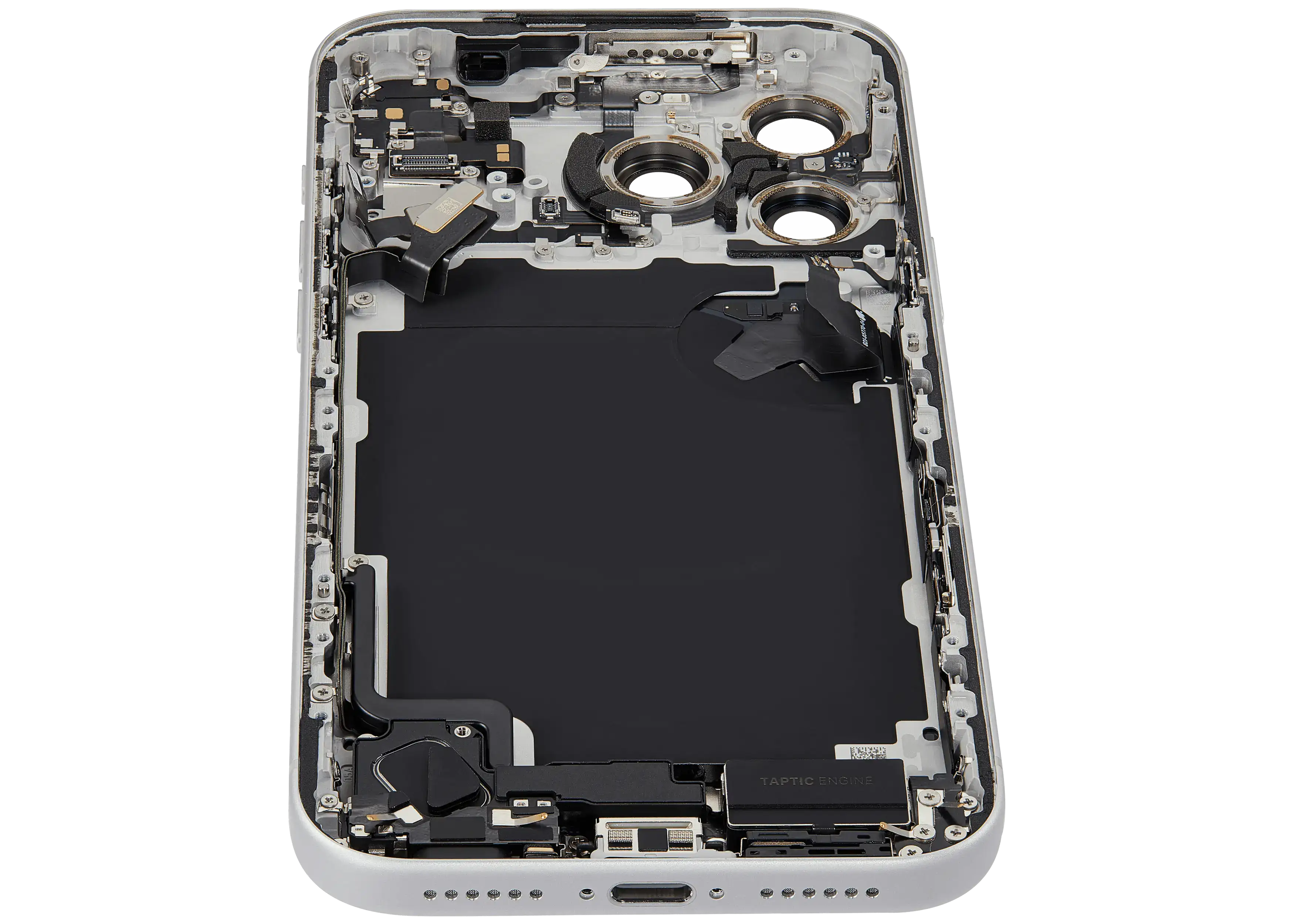 Original Apple-Ausbau C gebraucht – iPhone 17 Pro Max Backcover/Rahmen Silber