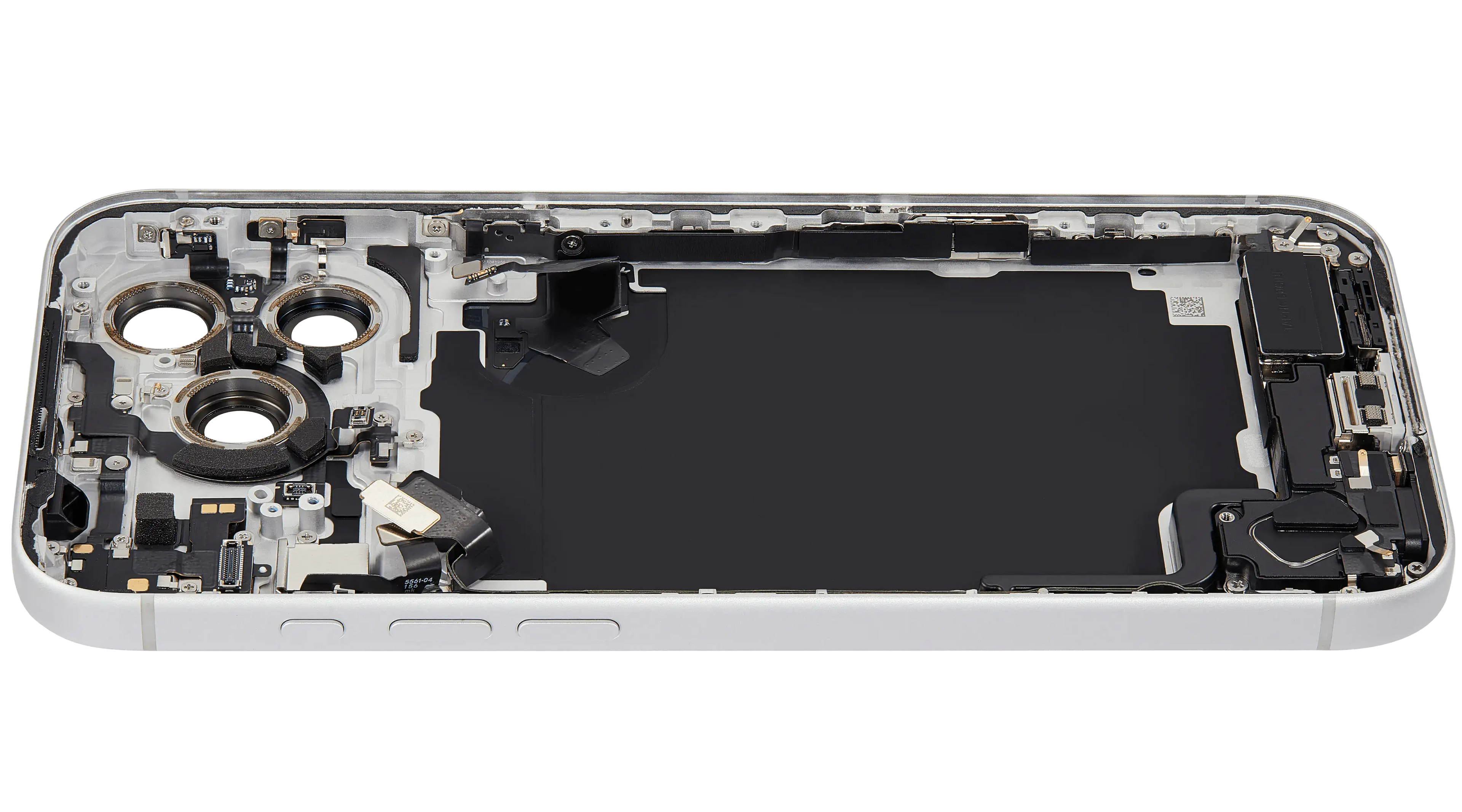 Original Apple-Ausbau C gebraucht – iPhone 17 Pro Max Backcover/Rahmen Silber