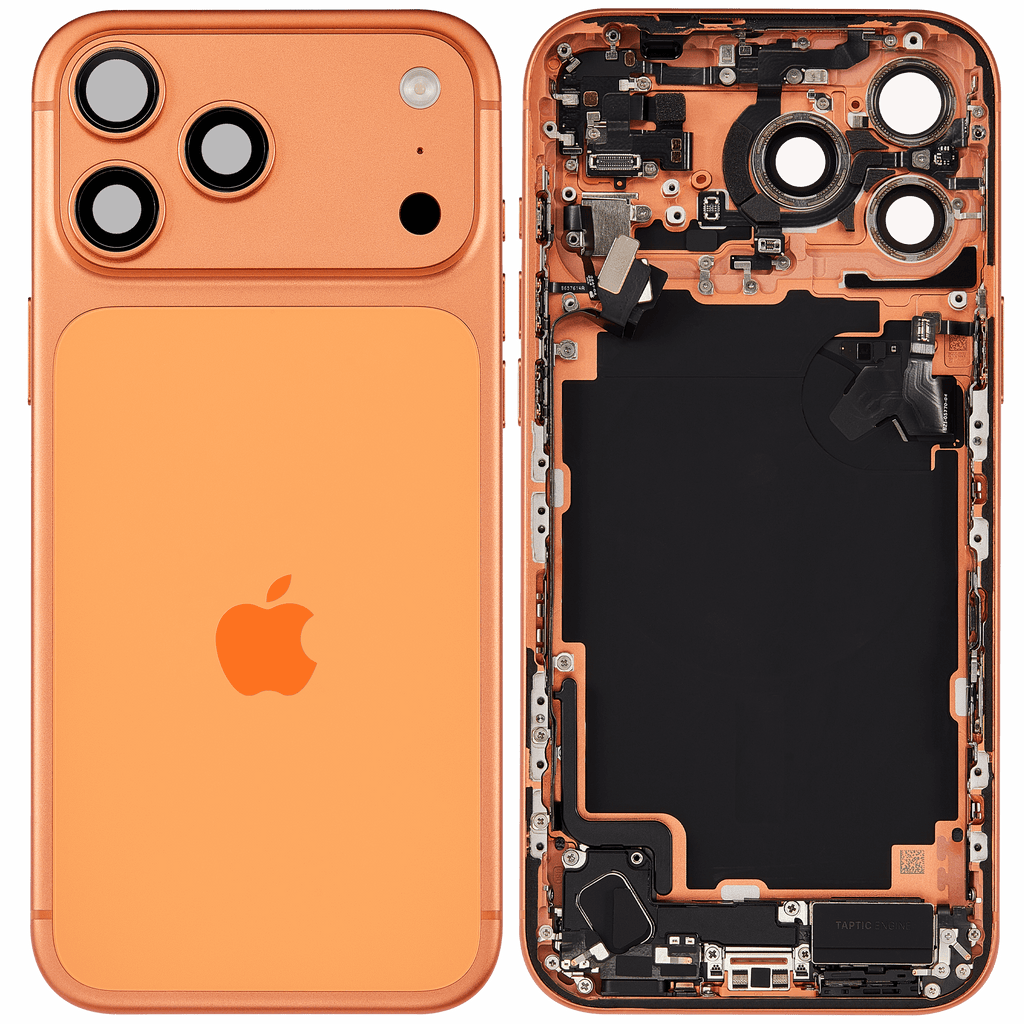 Original Apple-Ausbau C gebraucht – iPhone 17 Pro Backcover/Rahmen Cosmic Orange