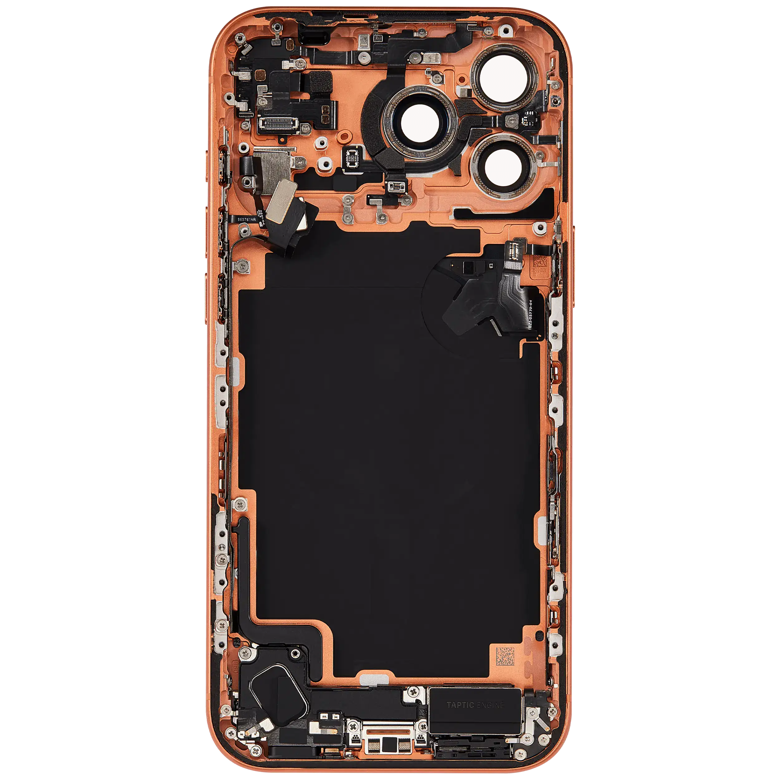 Original Apple-Ausbau C gebraucht – iPhone 17 Pro Backcover/Rahmen Cosmic Orange