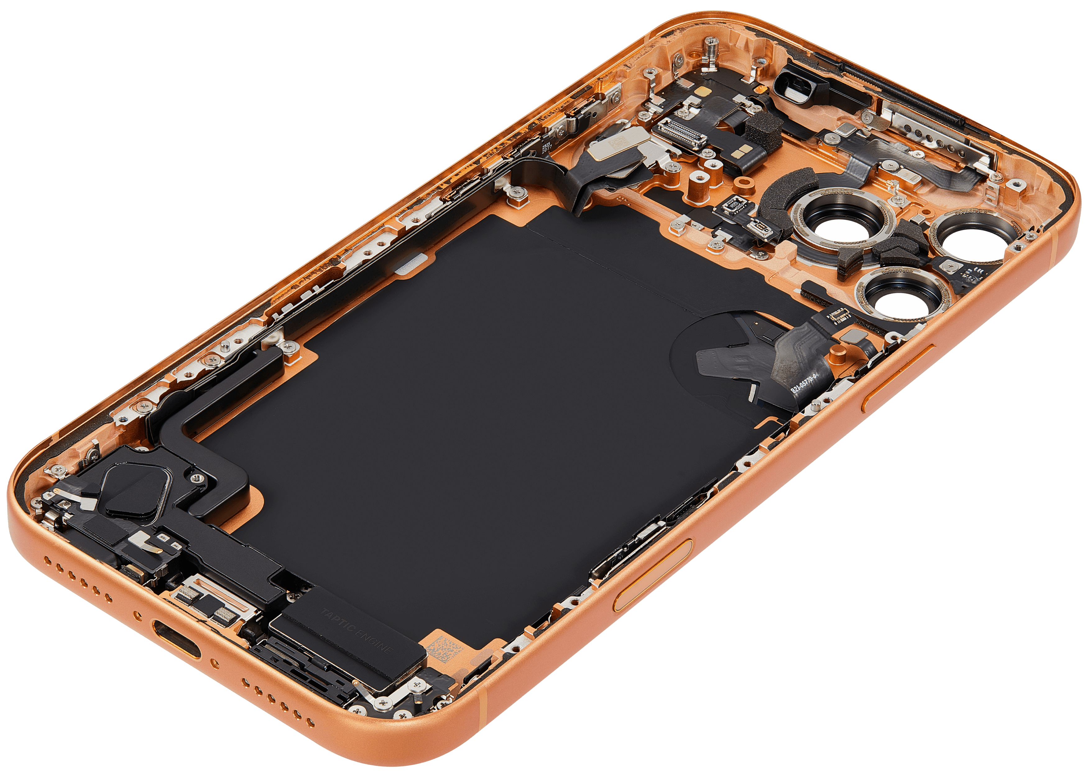 Original Apple-Ausbau C gebraucht – iPhone 17 Pro Backcover/Rahmen Cosmic Orange