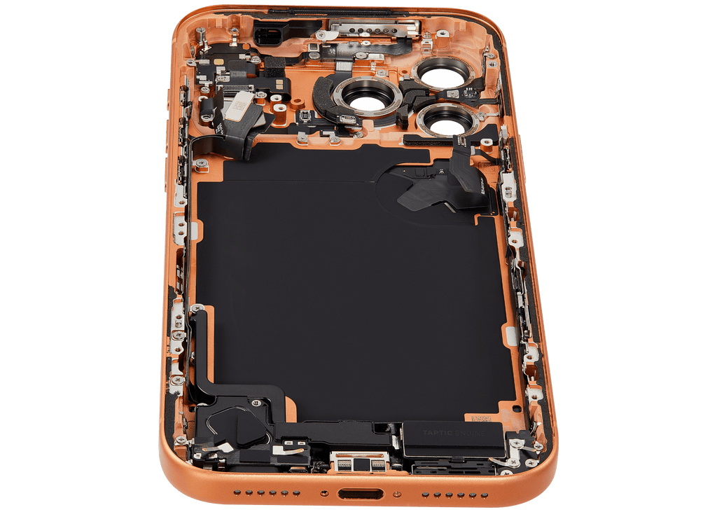 Original Apple-Ausbau C gebraucht – iPhone 17 Pro Backcover/Rahmen Cosmic Orange