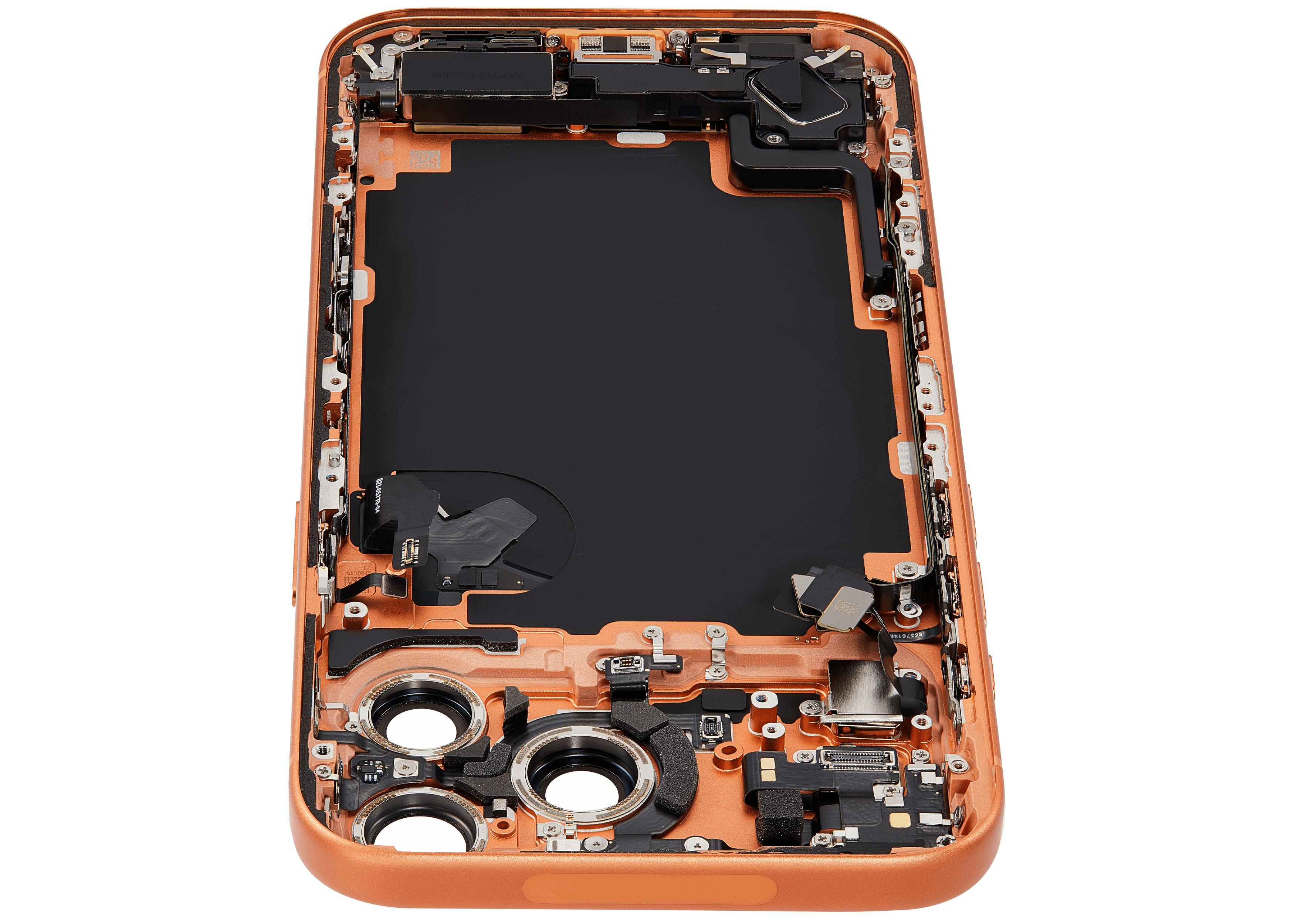 Original Apple-Ausbau C gebraucht – iPhone 17 Pro Backcover/Rahmen Cosmic Orange