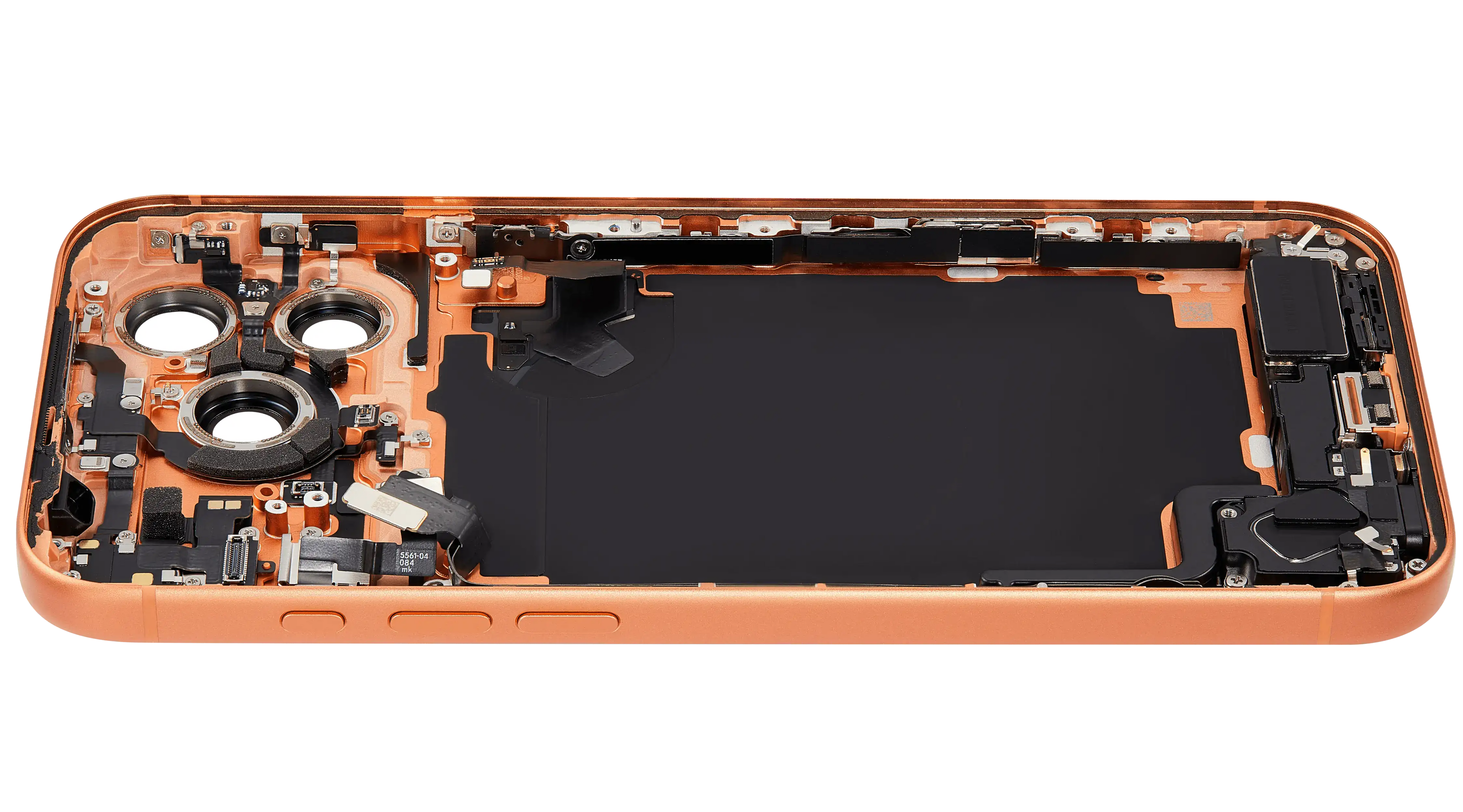 Original Apple-Ausbau C gebraucht – iPhone 17 Pro Backcover/Rahmen Cosmic Orange