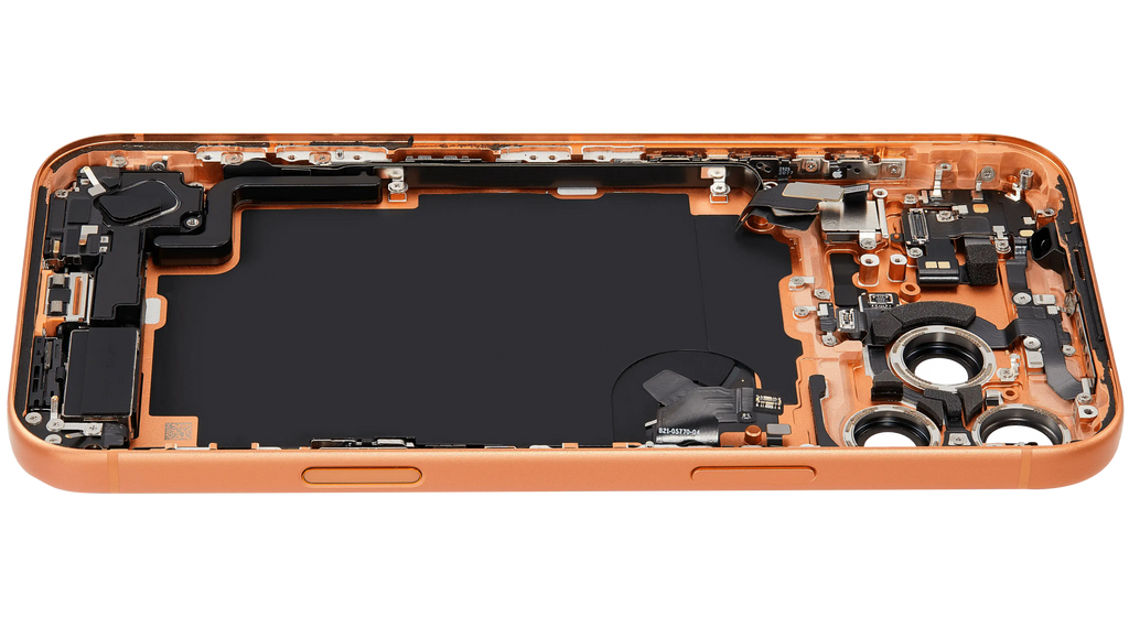 Original Apple-Ausbau C gebraucht – iPhone 17 Pro Backcover/Rahmen Cosmic Orange