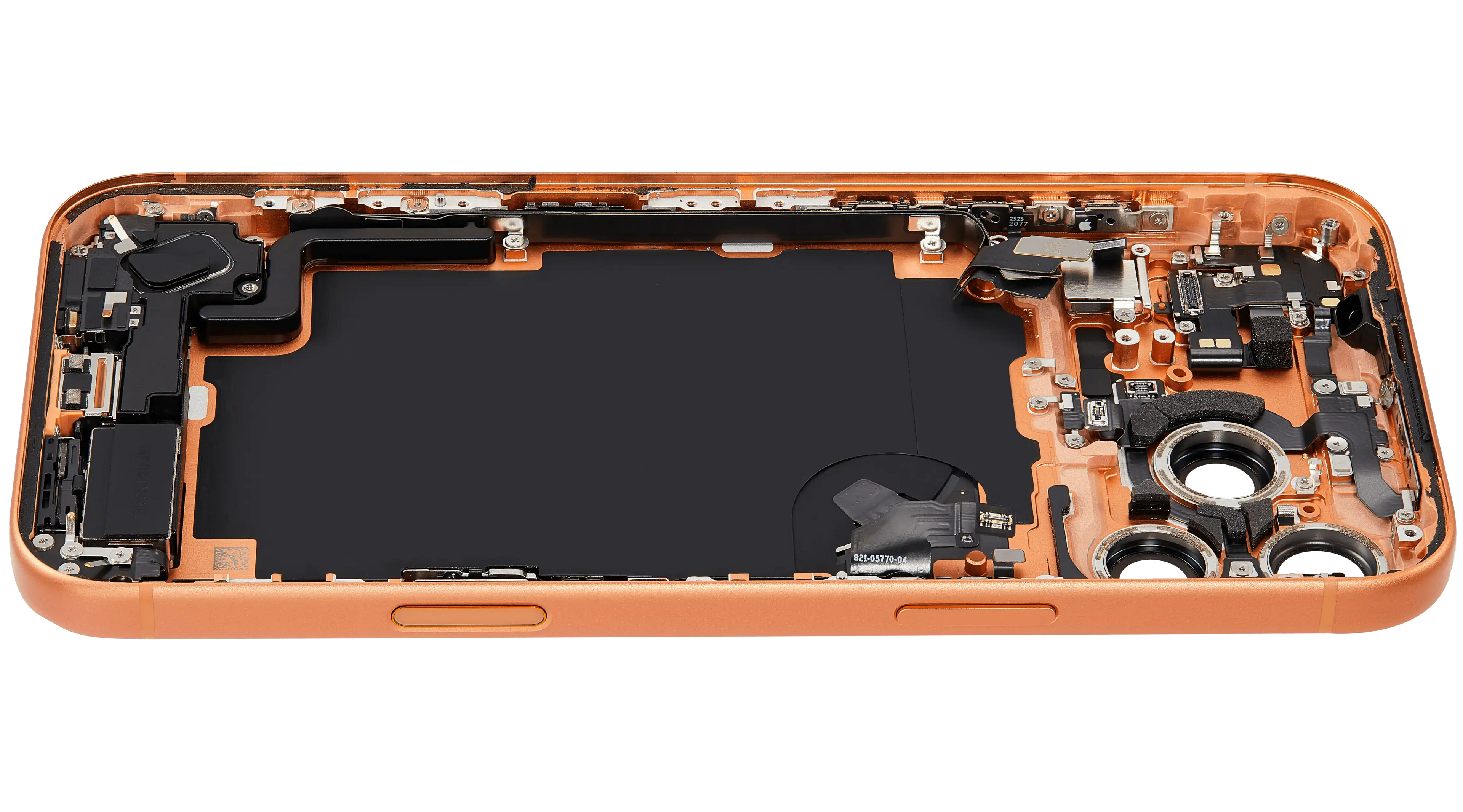 Original Apple-Ausbau C gebraucht – iPhone 17 Pro Backcover/Rahmen Cosmic Orange