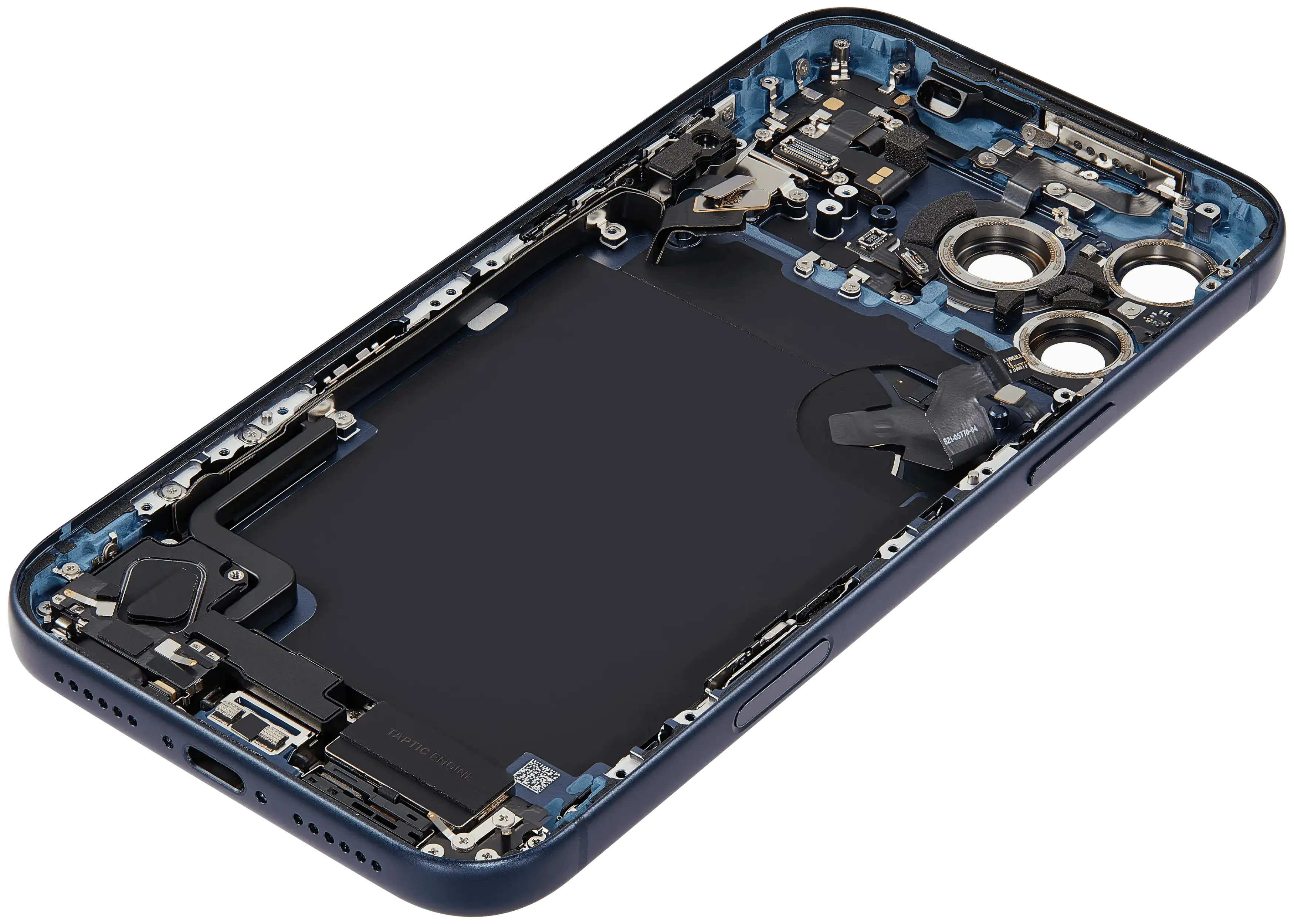 Original Apple-Ausbau C gebraucht – iPhone 17 Pro Max Backcover/Rahmen Deep Blau