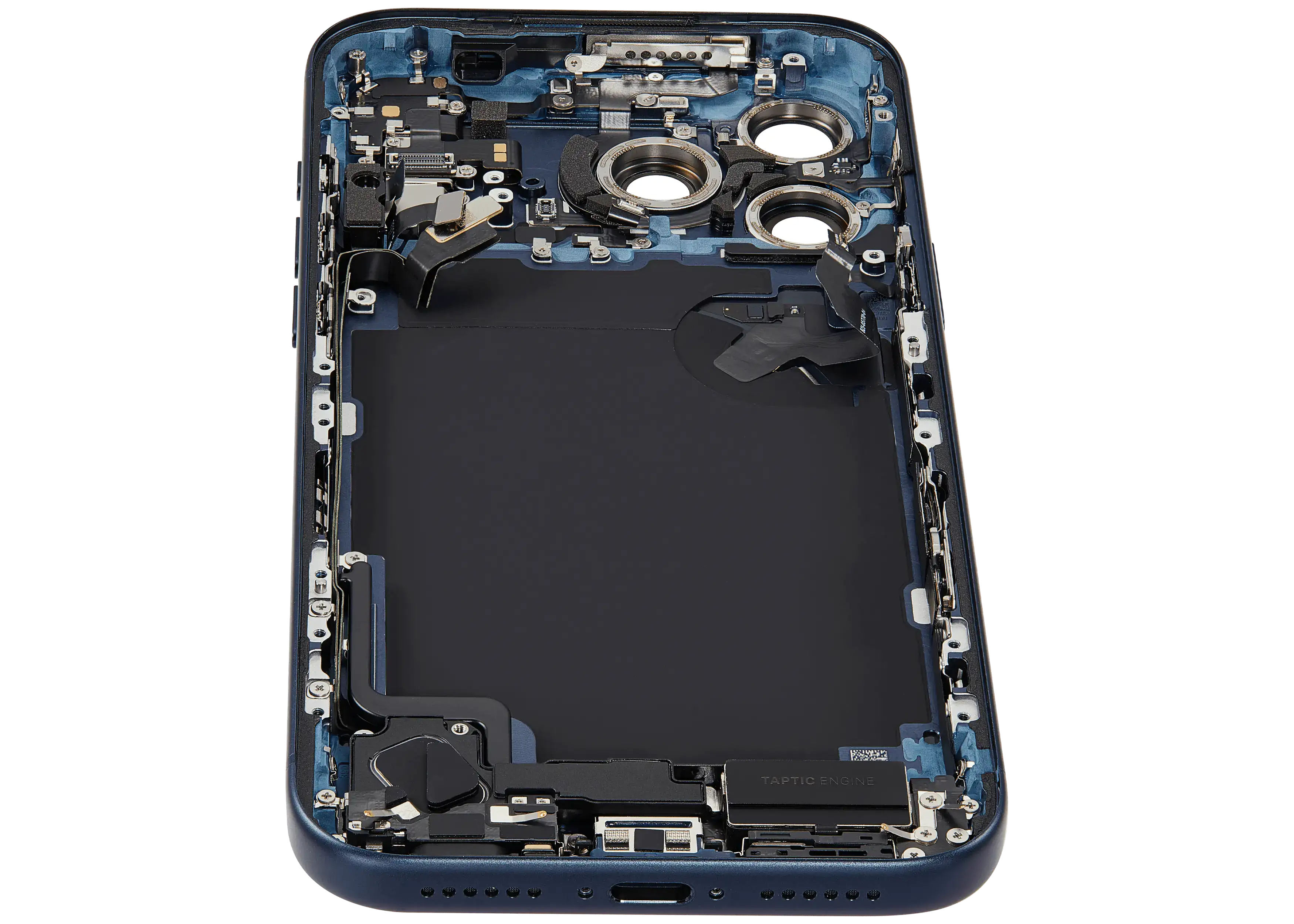 Original Apple-Ausbau C gebraucht – iPhone 17 Pro Max Backcover/Rahmen Deep Blau