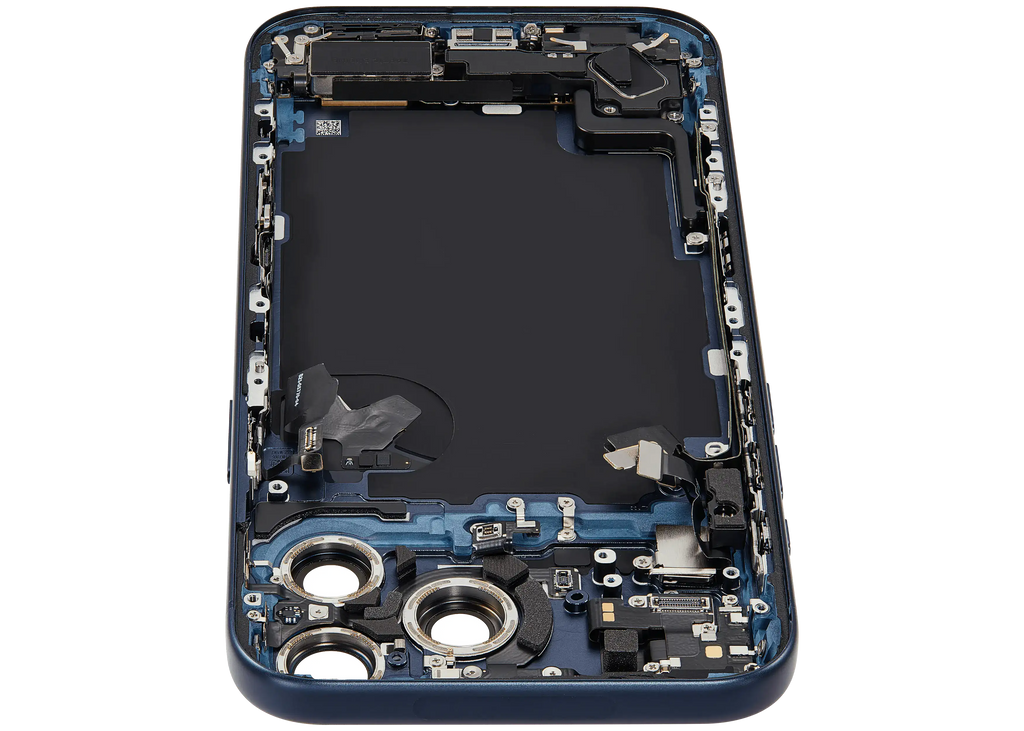 Original Apple-Ausbau C gebraucht – iPhone 17 Pro Max Backcover/Rahmen Deep Blau