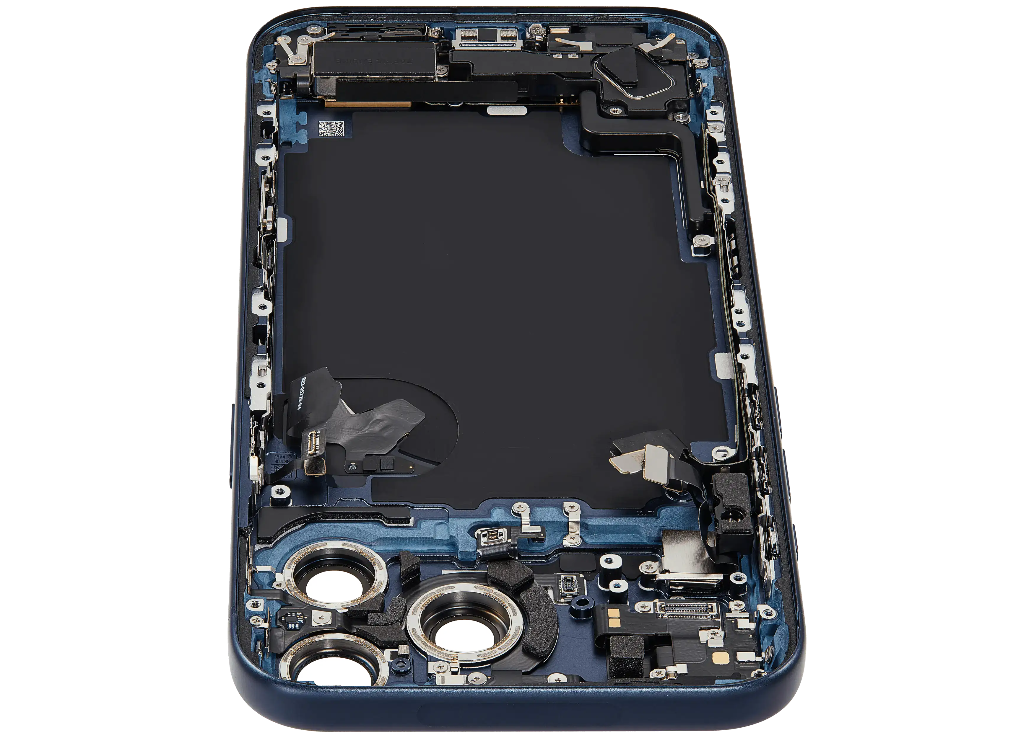 Original Apple-Ausbau C gebraucht – iPhone 17 Pro Max Backcover/Rahmen Deep Blau