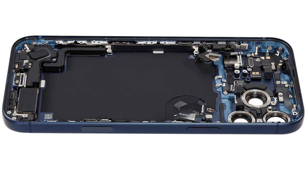 Original Apple-Ausbau C gebraucht – iPhone 17 Pro Max Backcover/Rahmen Deep Blau
