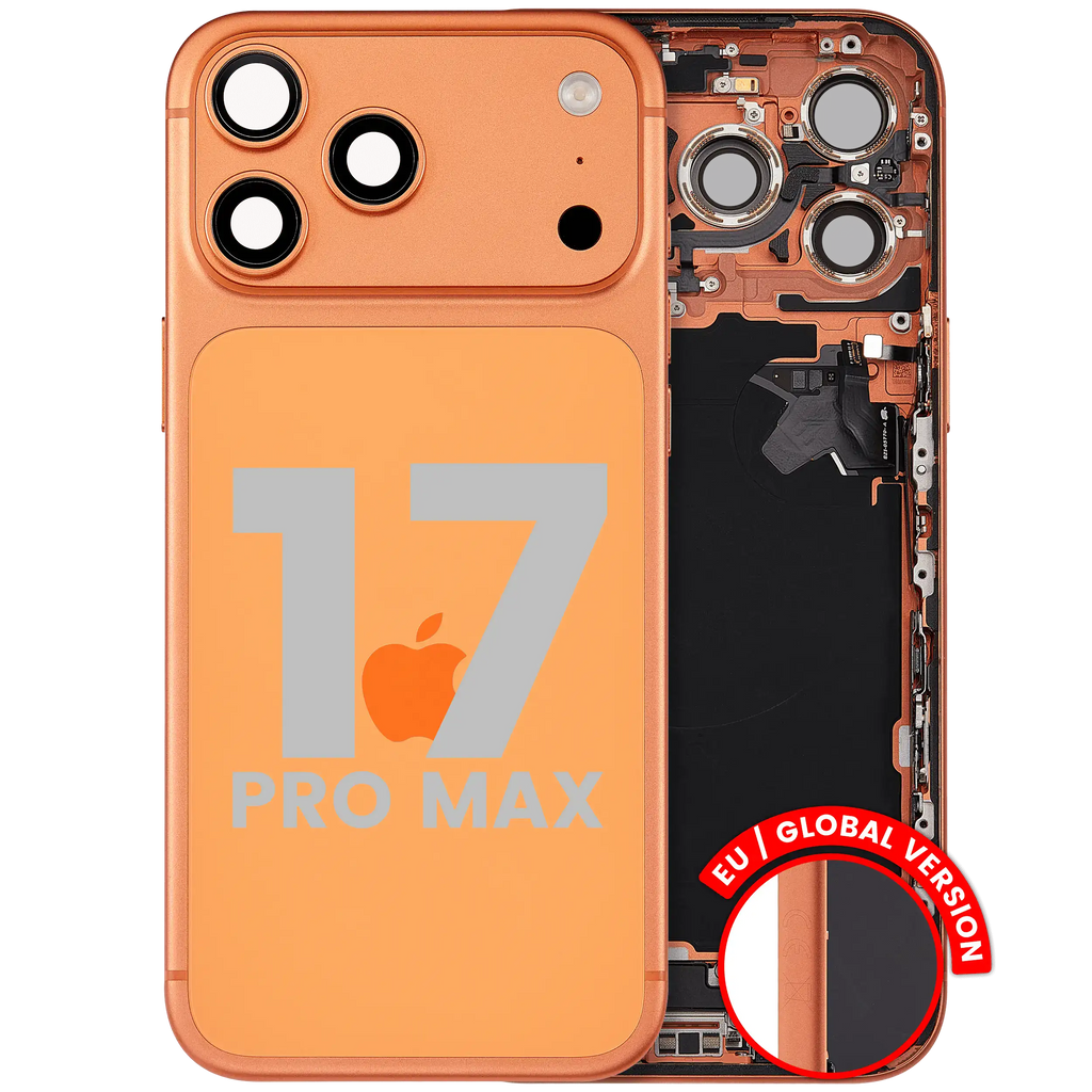 Original Apple-Ausbau B gebraucht – iPhone 17 Pro Backcover/Rahmen Cosmic Orange