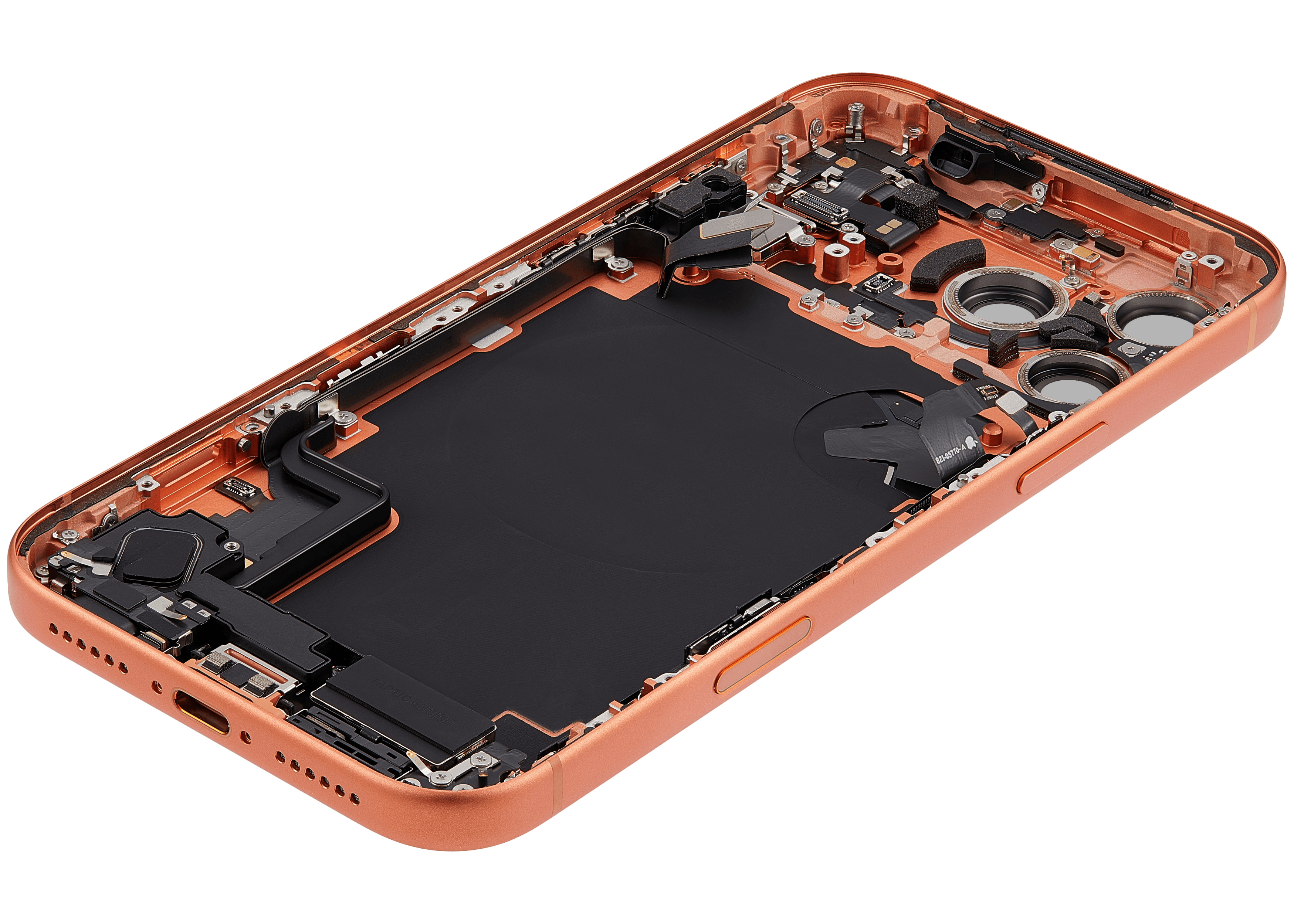 Original Apple-Ausbau B gebraucht – iPhone 17 Pro Backcover/Rahmen Cosmic Orange