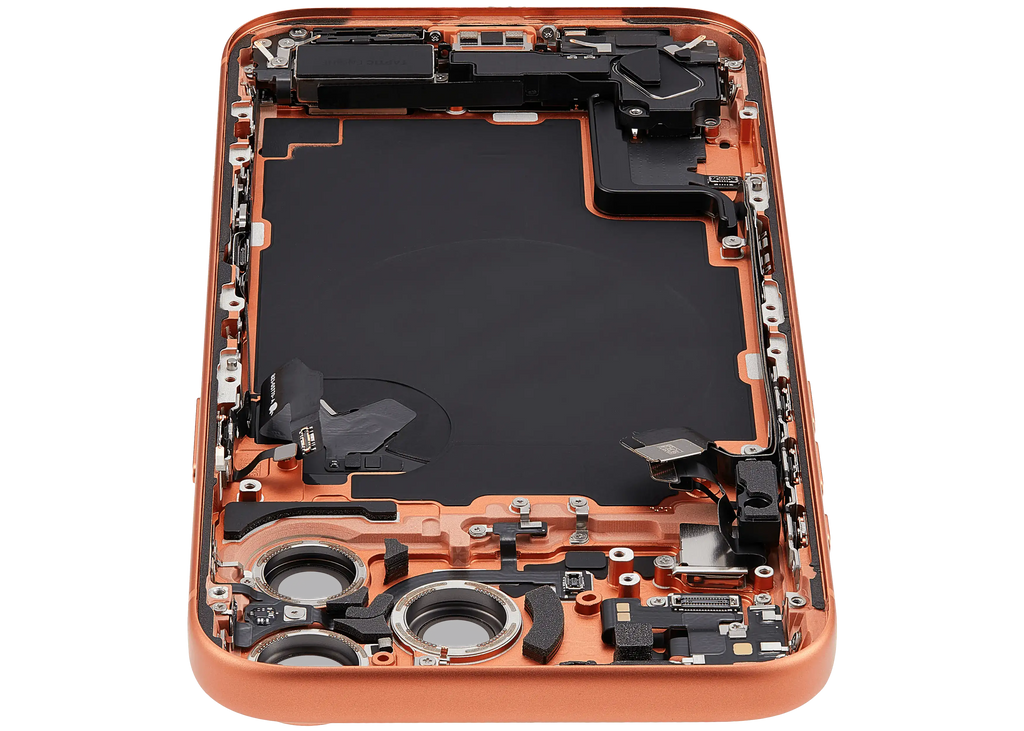 Original Apple-Ausbau B gebraucht – iPhone 17 Pro Backcover/Rahmen Cosmic Orange
