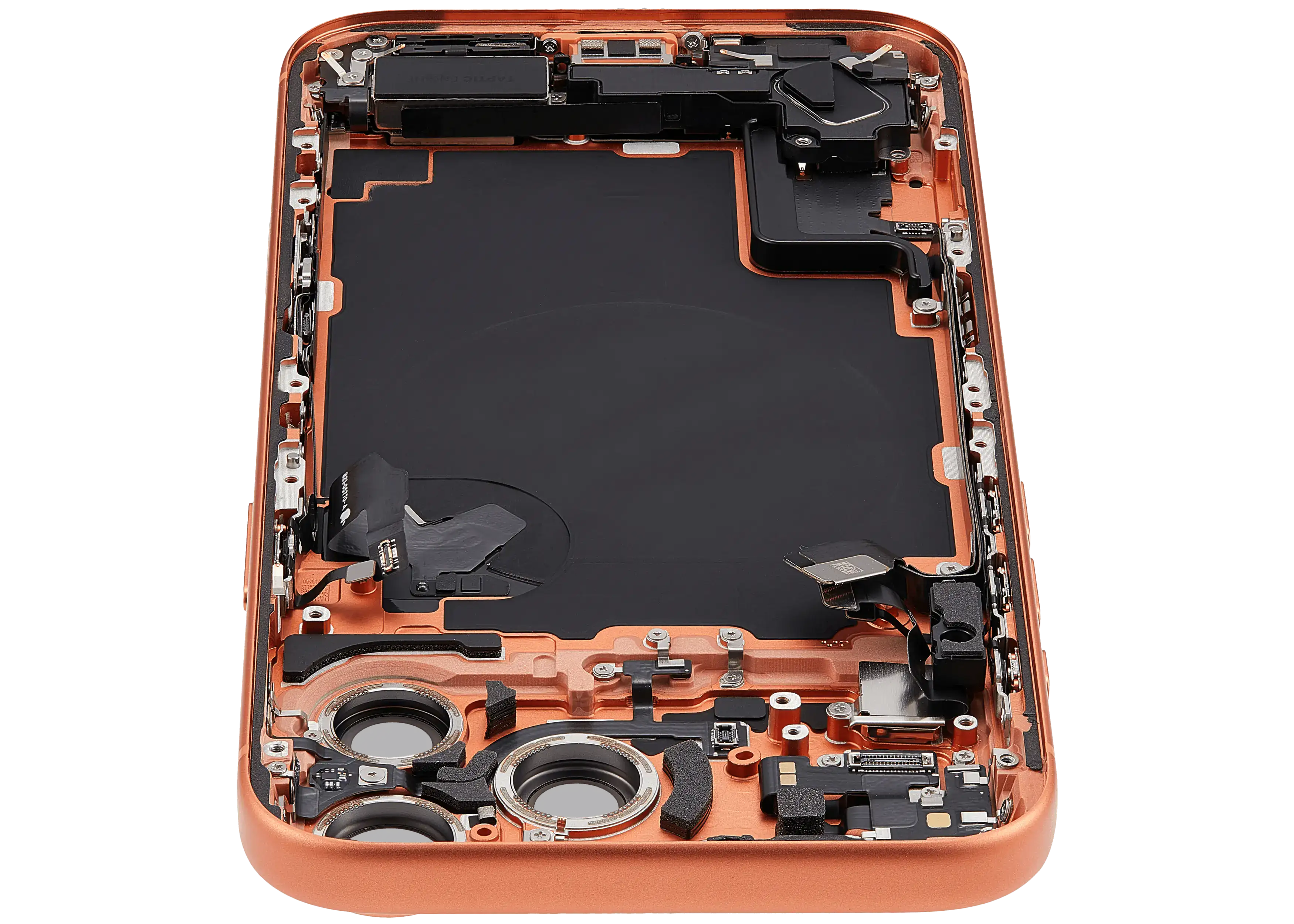 Original Apple-Ausbau B gebraucht – iPhone 17 Pro Backcover/Rahmen Cosmic Orange