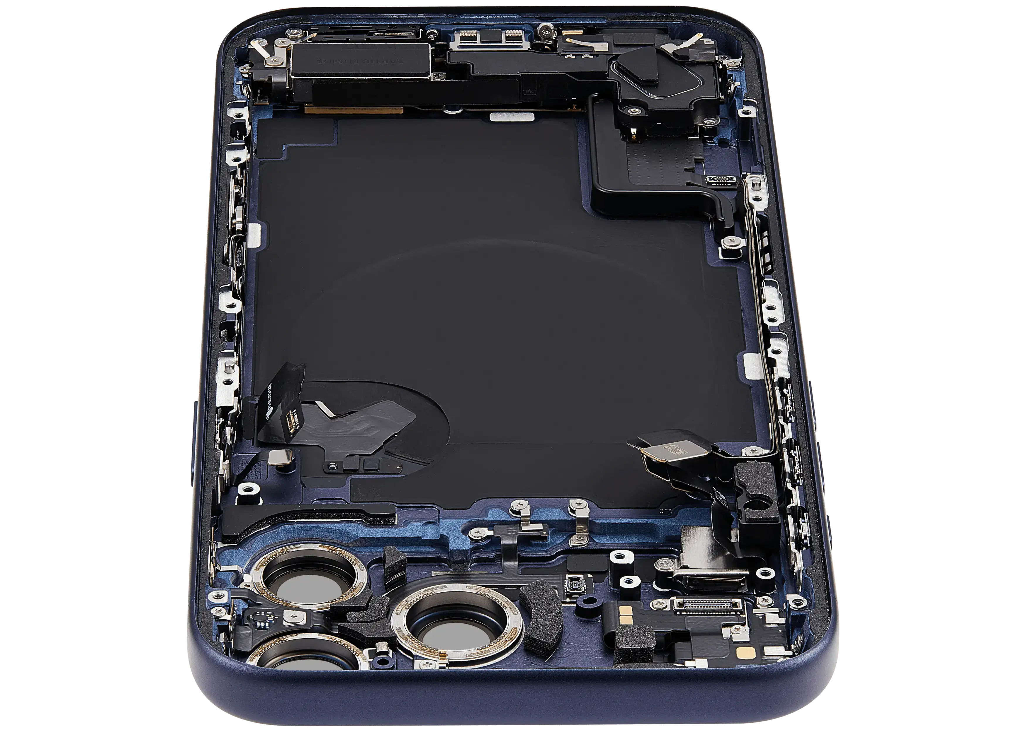 Original Apple-Ausbau B gebraucht – iPhone 17 Pro Max Backcover/Rahmen Deep Blau