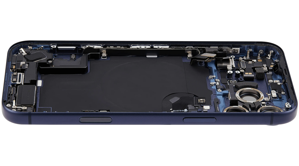 Original Apple-Ausbau B gebraucht – iPhone 17 Pro Max Backcover/Rahmen Deep Blau