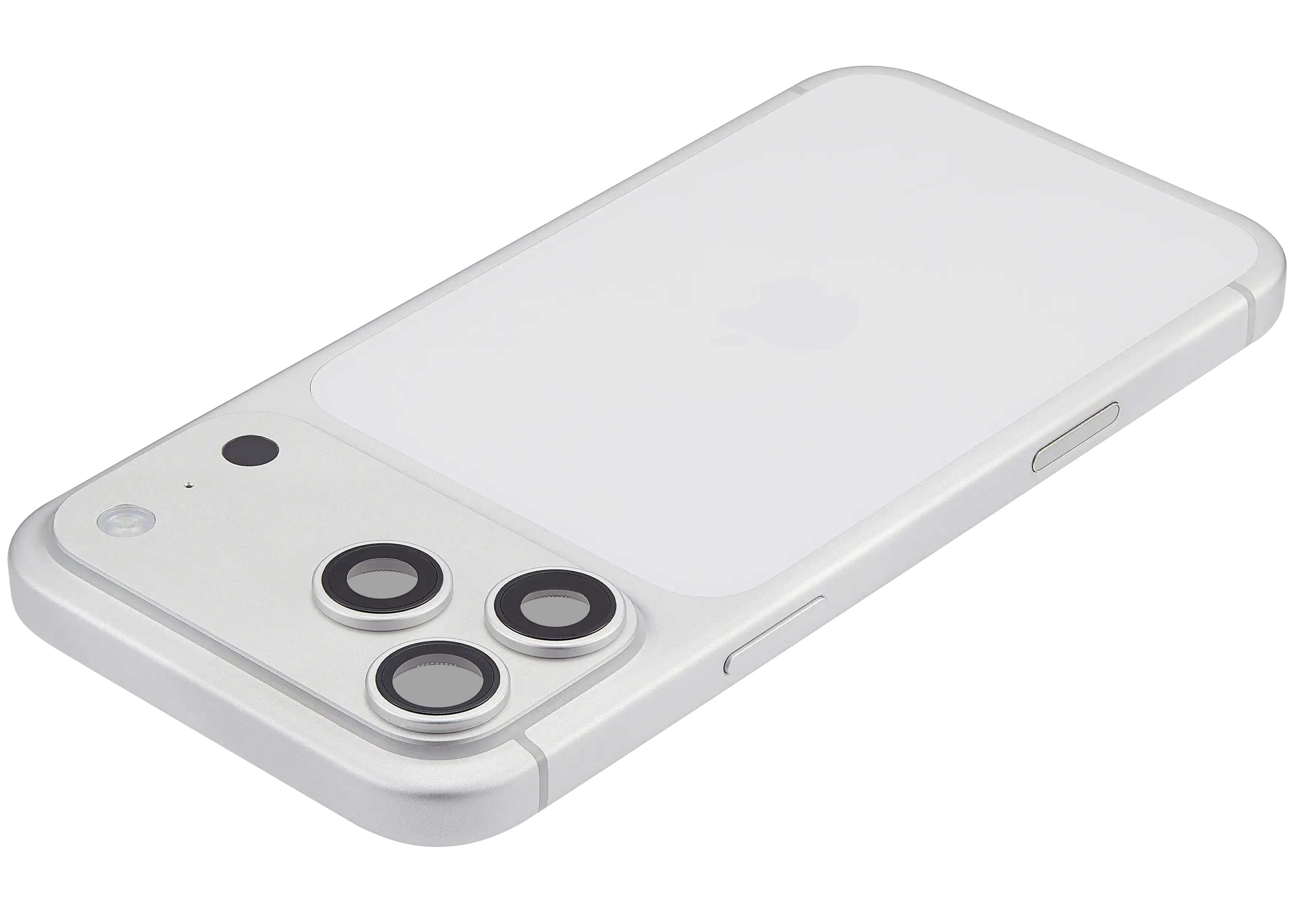 Original Apple-Ausbau C gebraucht – iPhone 17 Pro Max EU Backcover/Rahmen Silber