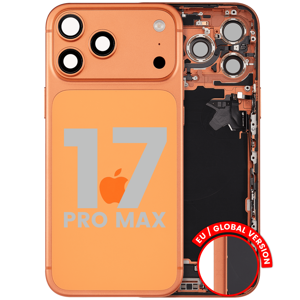 Original Apple-Ausbau C gebraucht – iPhone 17 Pro Backcover/Rahmen Cosmic Orange