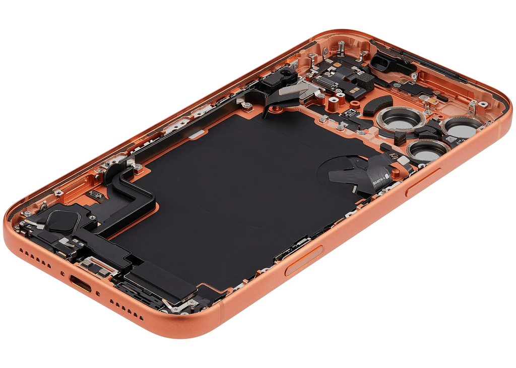 Original Apple-Ausbau C gebraucht – iPhone 17 Pro Backcover/Rahmen Cosmic Orange