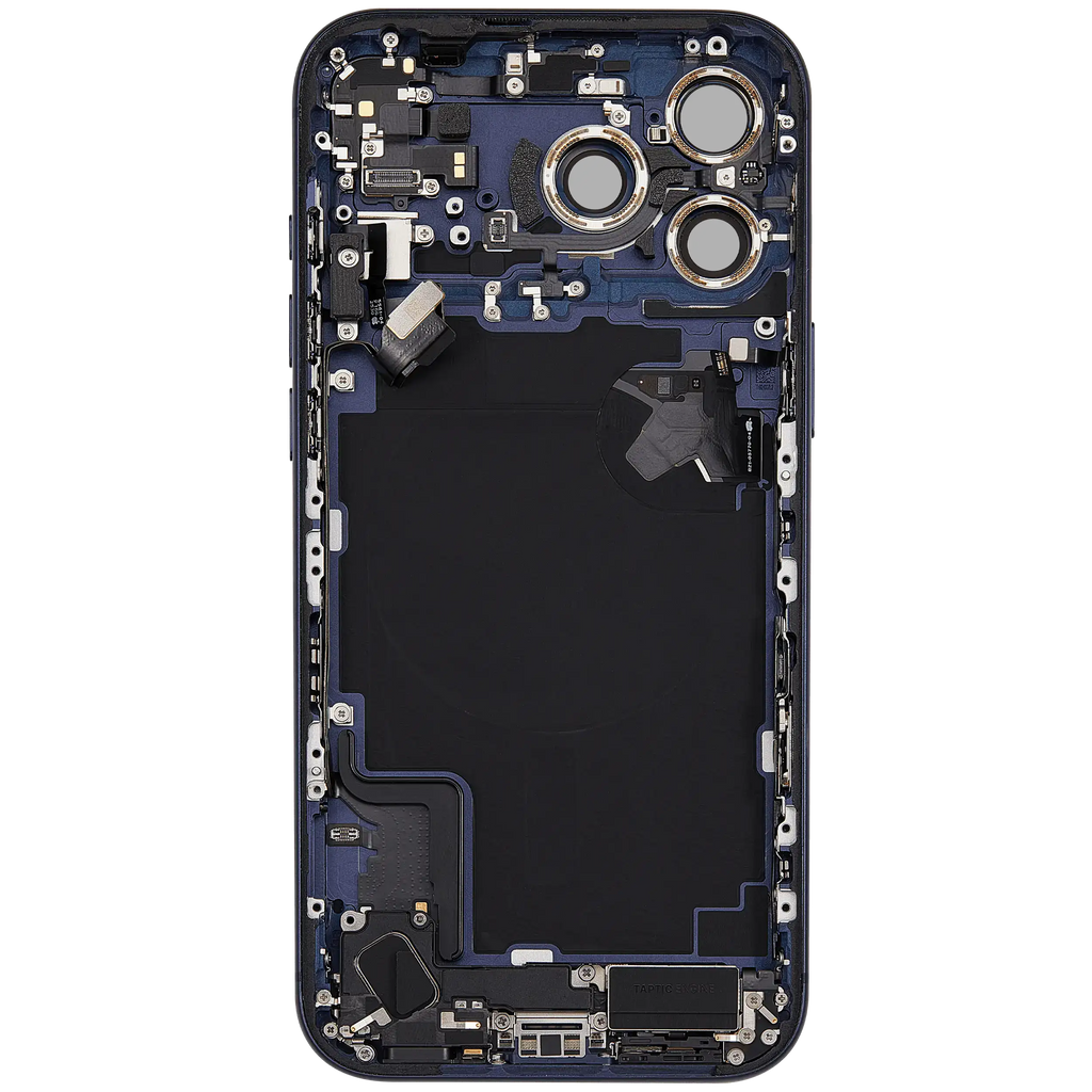 Original Apple-Ausbau C gebraucht – iPhone 17 Pro Max Backcover/Rahmen Deep Blau