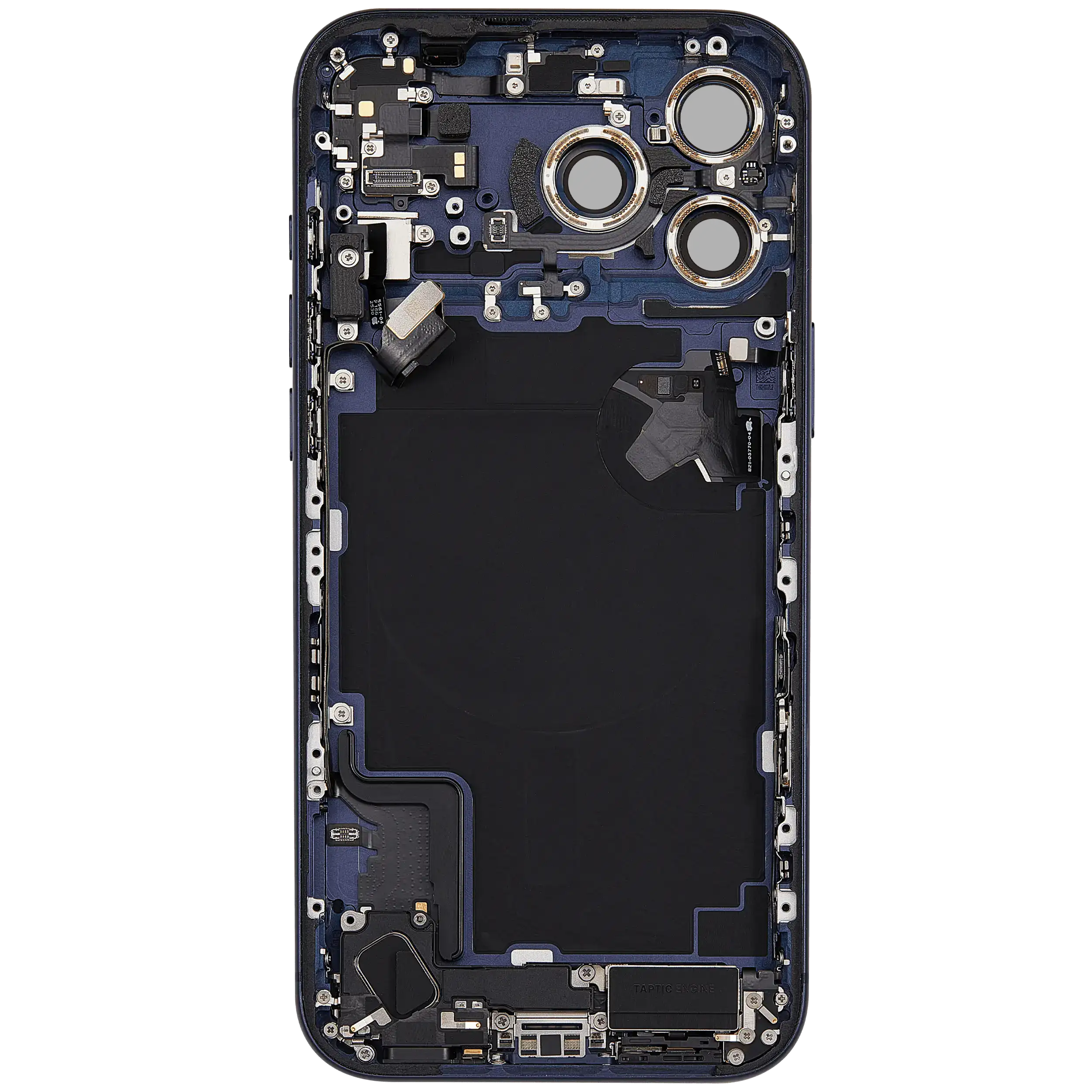 Original Apple-Ausbau C gebraucht – iPhone 17 Pro Max Backcover/Rahmen Deep Blau