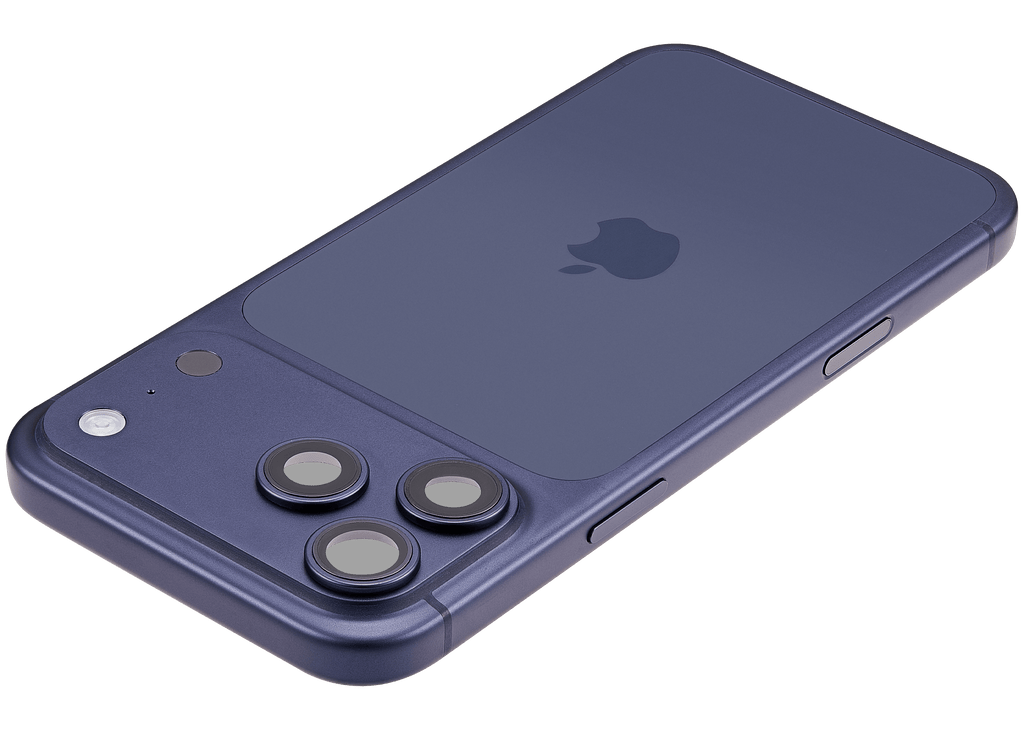 Original Apple-Ausbau C gebraucht – iPhone 17 Pro Max Backcover/Rahmen Deep Blau